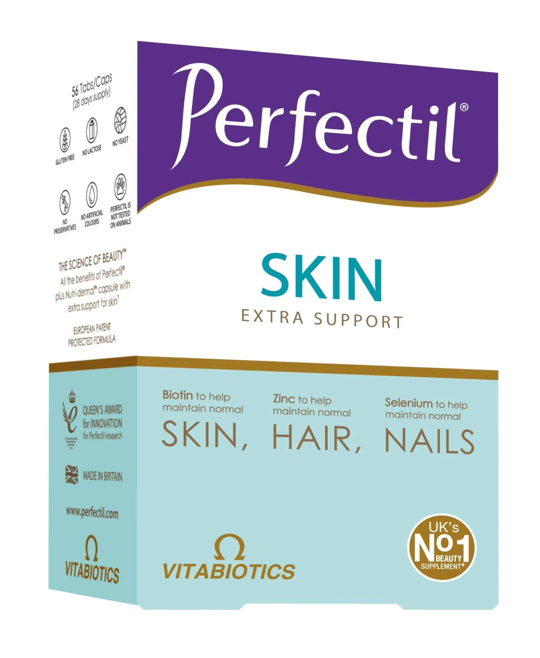PERFECTIL PLUS SKIN, N28 tabletės + N28 kapsulės -  