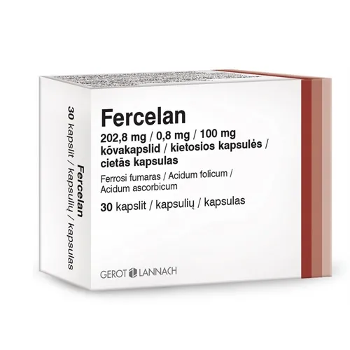 Fercelan kietosios kapsulės N30 -  2