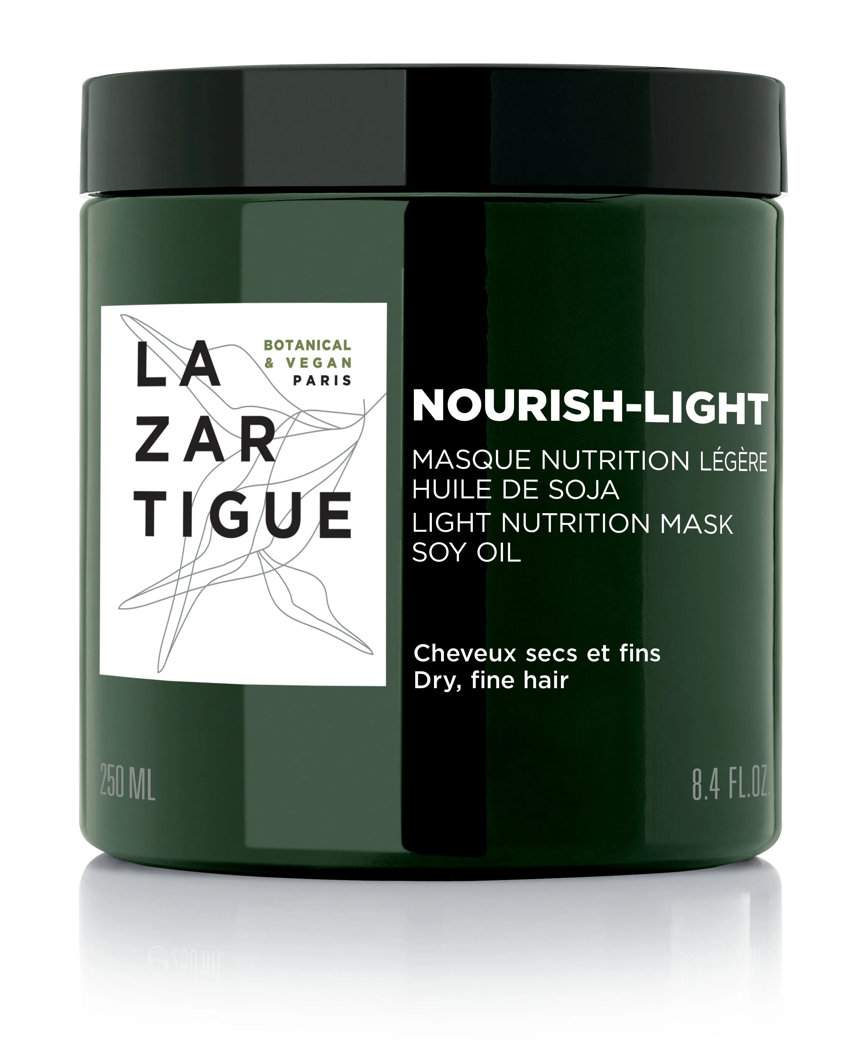 LAZARTIGUE maitinamoji plaukų kaukė NOURISH LIGHT MASK, 250ml -  