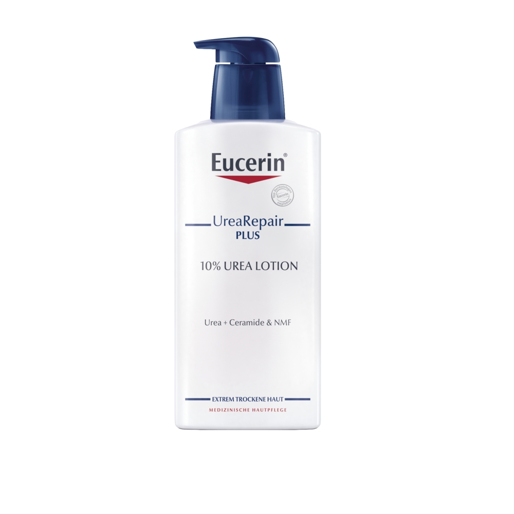 EUCERIN kūno losjonas sausai odai su 10% šlapalo UREAREPAIR, 400 ml -  