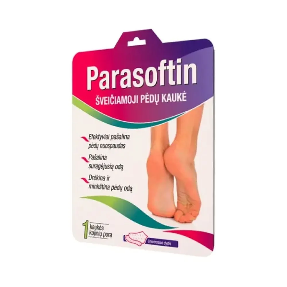 PARASOFTIN šveičiamoji pedų kaukė, 20ml x 2 -  