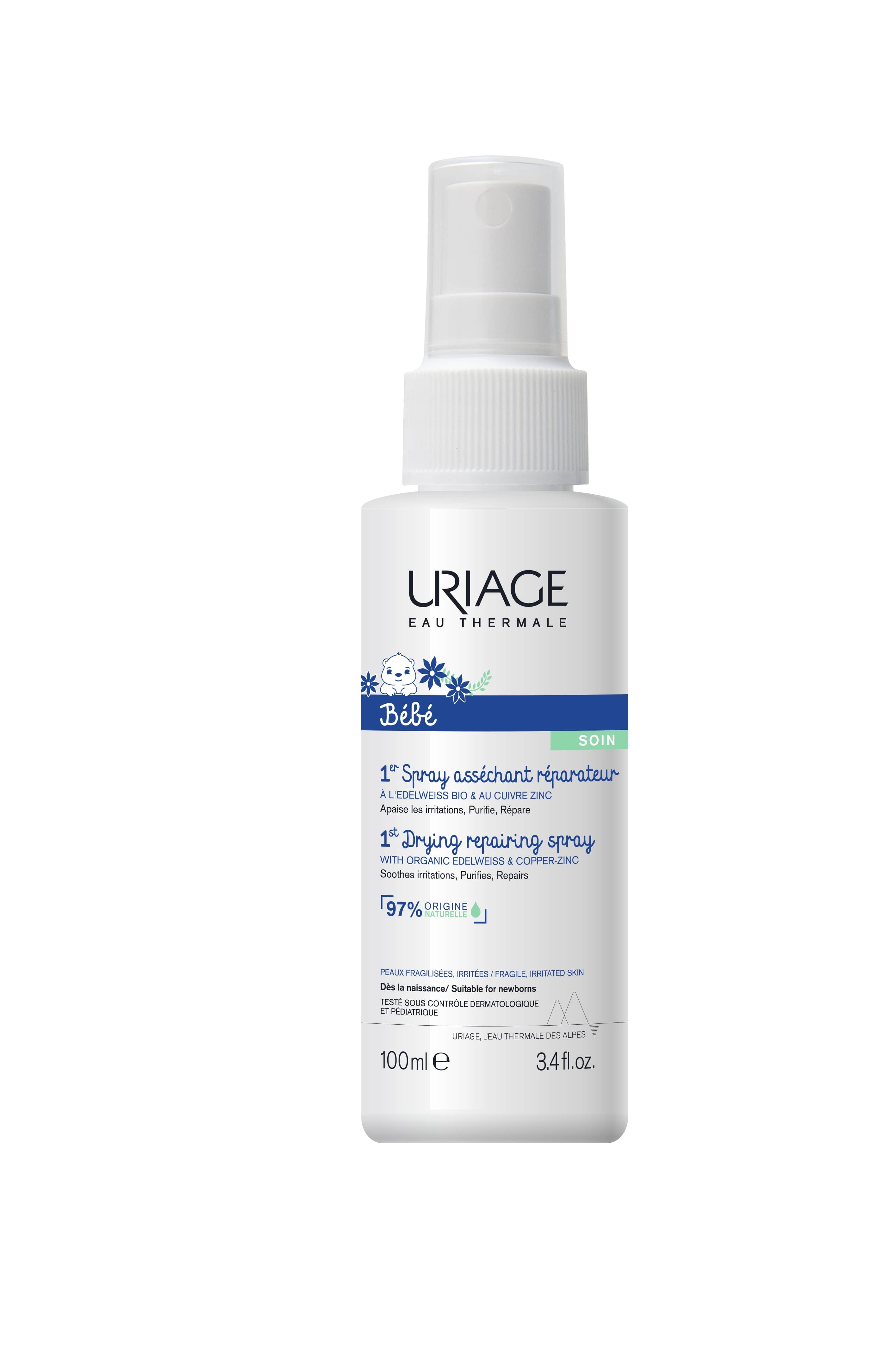 URIAGE purškalas BABY CU-ZN SPRAY, 100ml -  