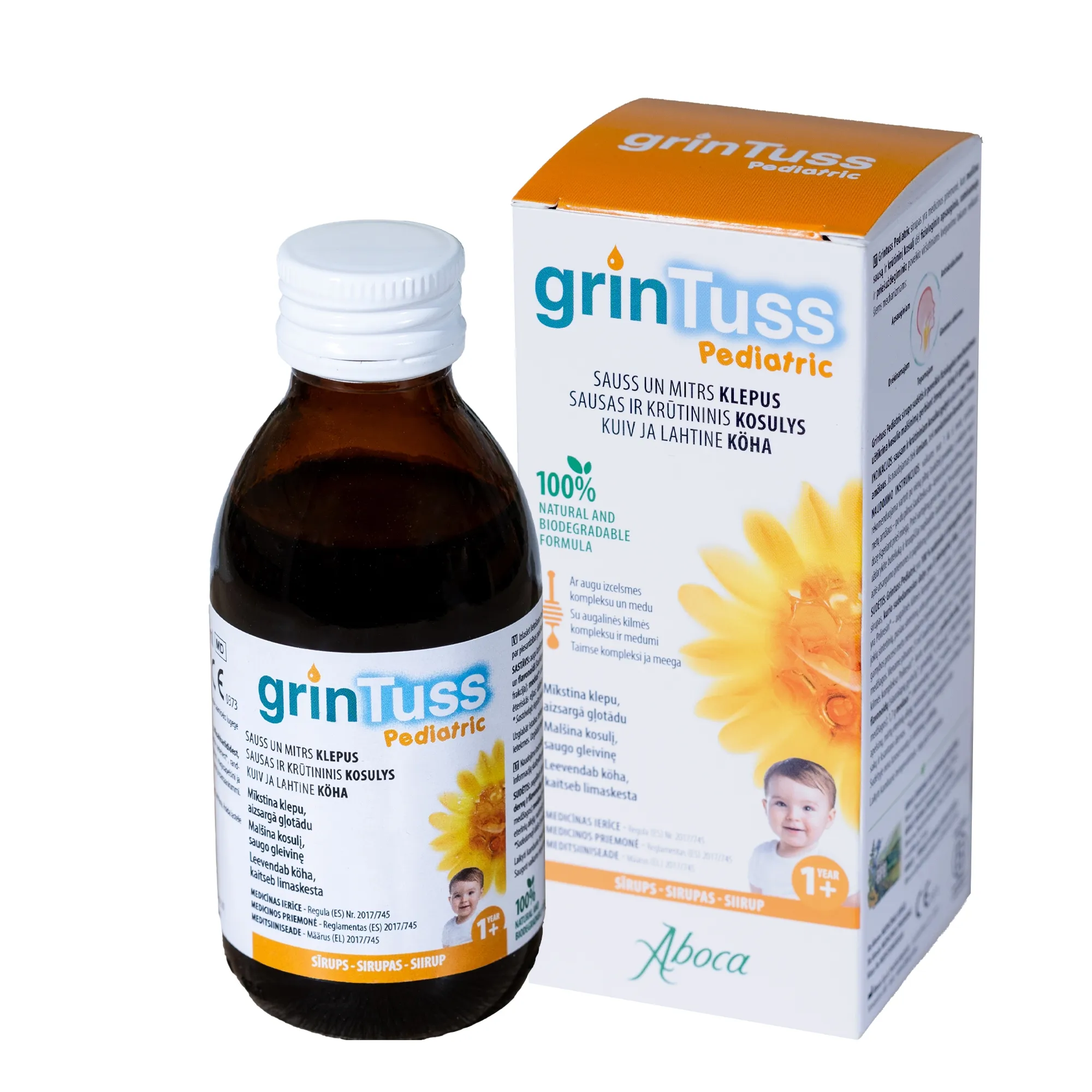 GRINTUSS PEDIATRIC SIRUPAS -  