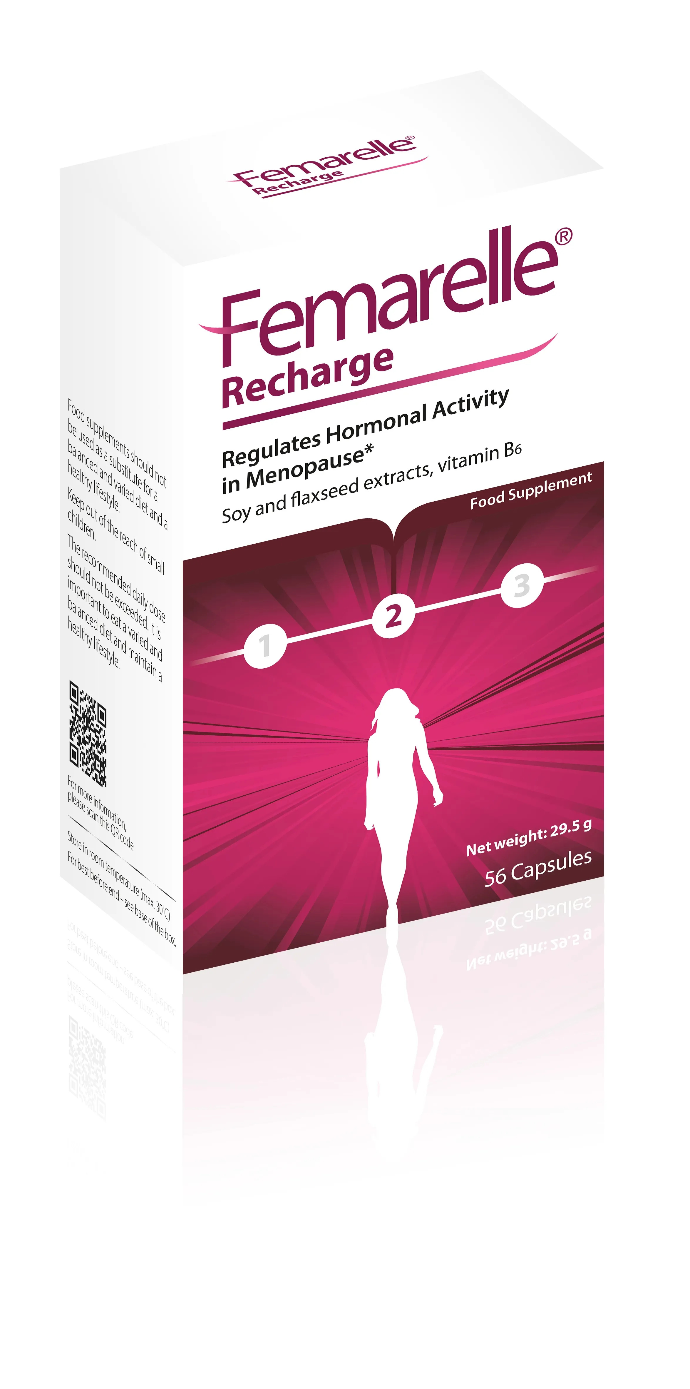 Femarelle Recharge (Perkrovimas) kaps. N56 -  
