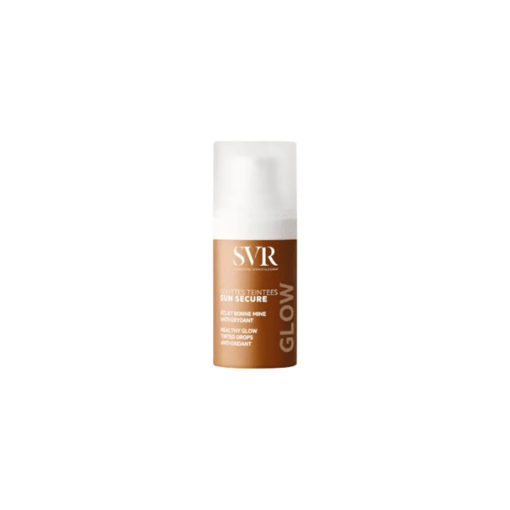 SVR švytėjimo lašai SUN SECURE GLOW DROPS, 15ml -  