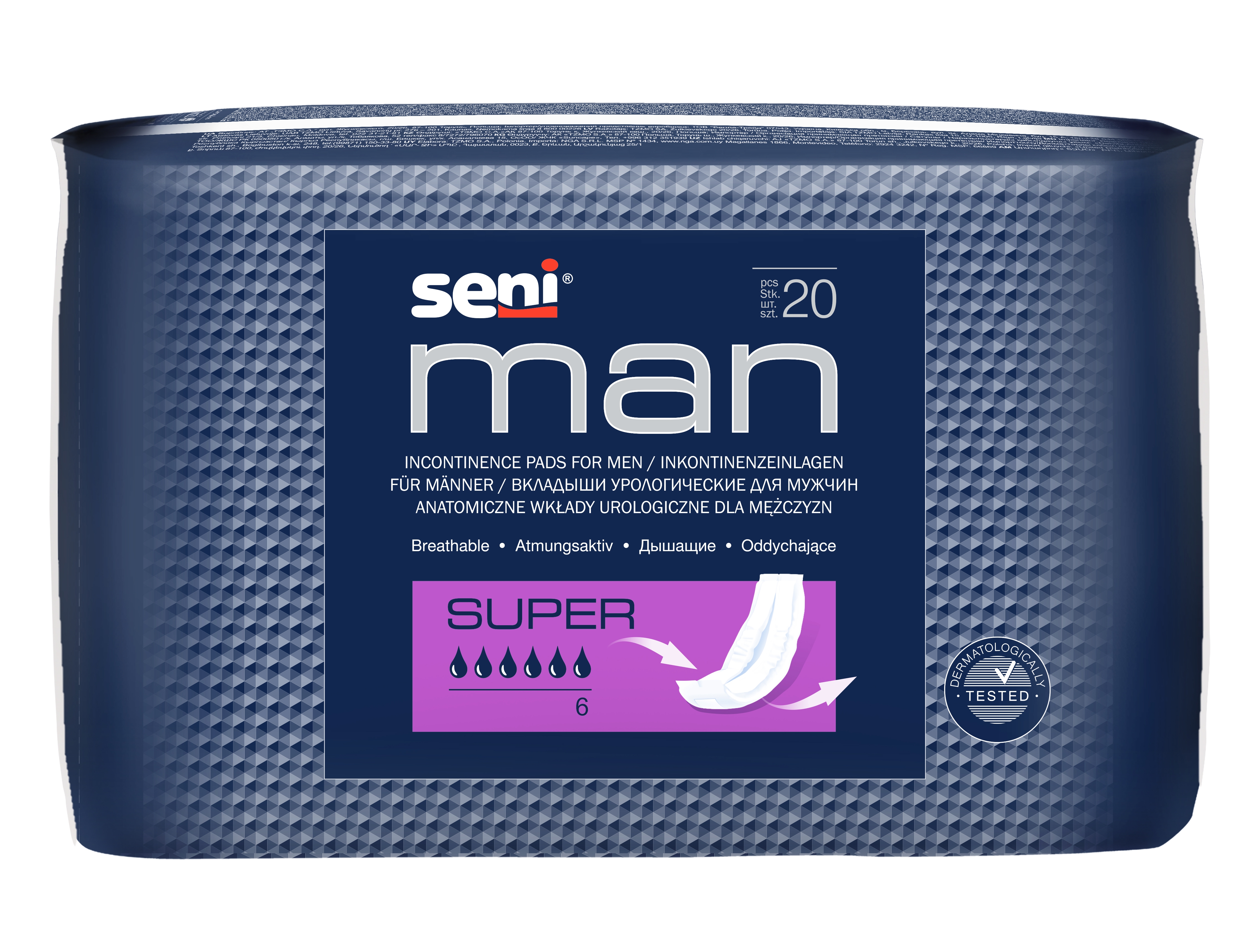 SENI Man Super įklotai N20 -  