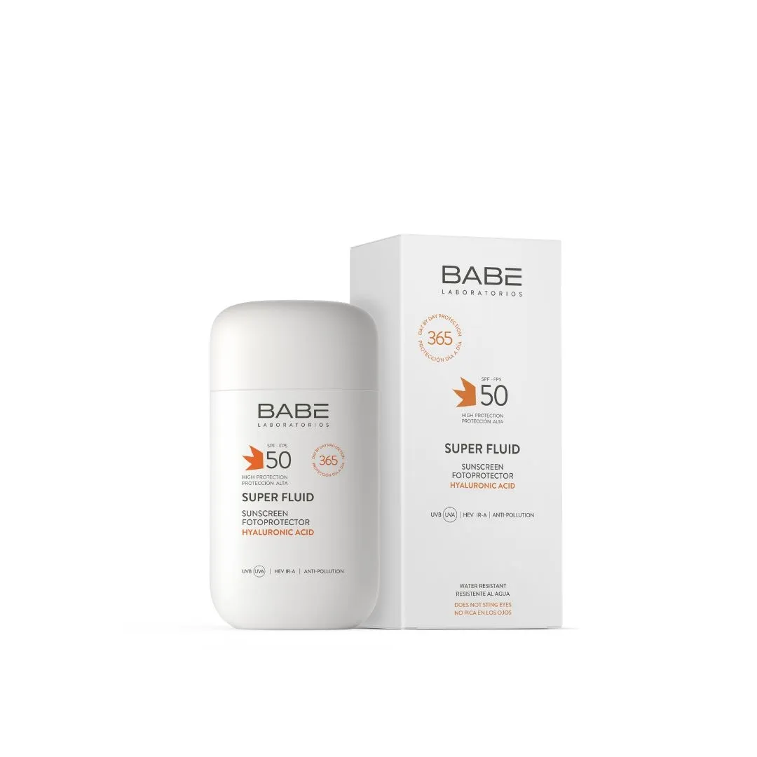 BABÉ apsauginė emulsija veidui SUPER FLUID SPF50, 50ml -  4