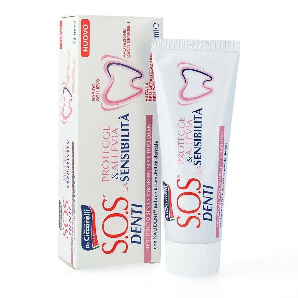 CICCAELLI dantų pasta jautriems dantims SOS DENTI, 75ml -  
