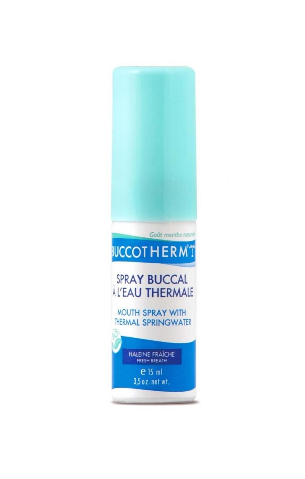 BUCCOTHERM burnos gaiviklis su terminiu šaltinio vandeniu, 15ml -  