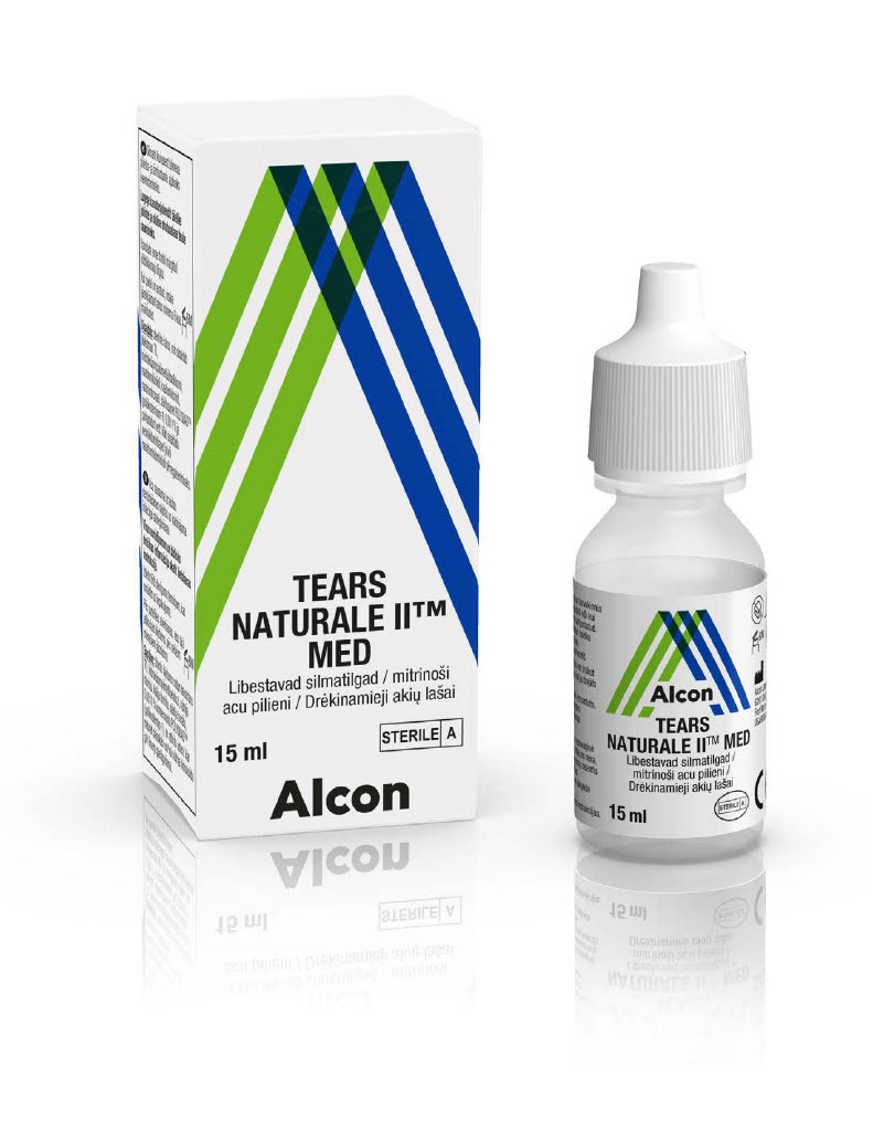 TEARS NATURALE II MED akių lašai, 15ml -  