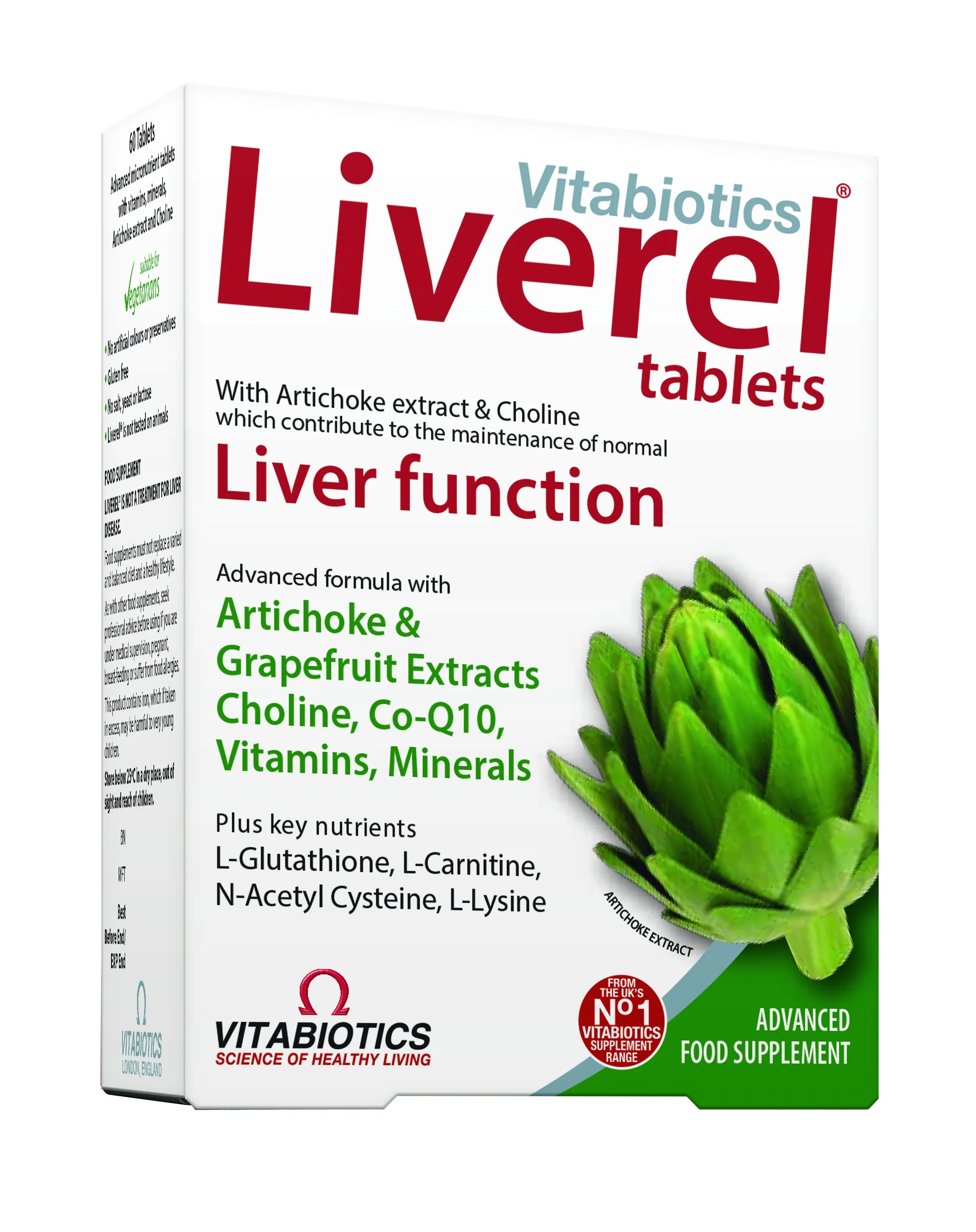 Liverel tabletės N60 -  