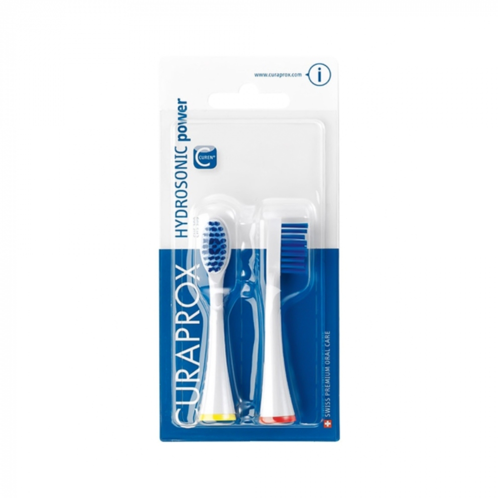 CURAPROX elektrinio dantų šepetėlio galvutės HYDROSONIC EASY, N2 -  