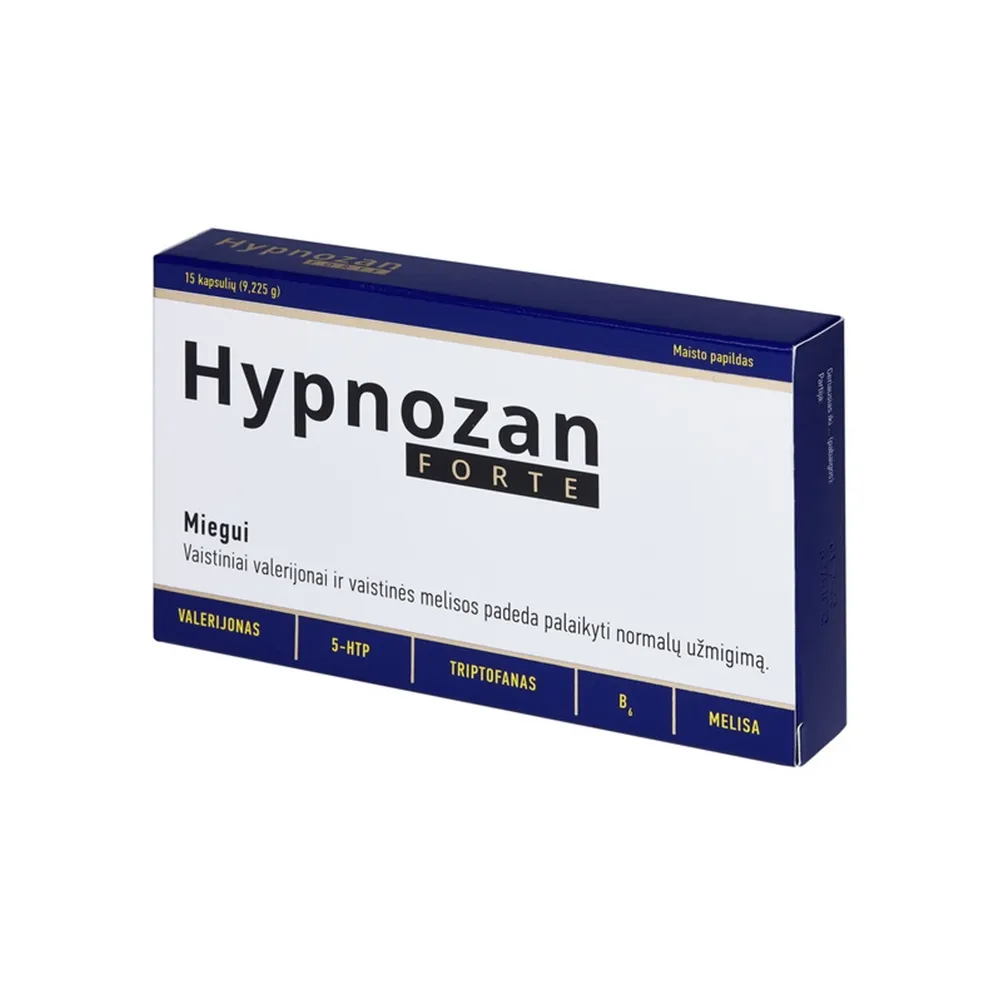 HYPNOZAN FORTE, 15 kapsulių -  