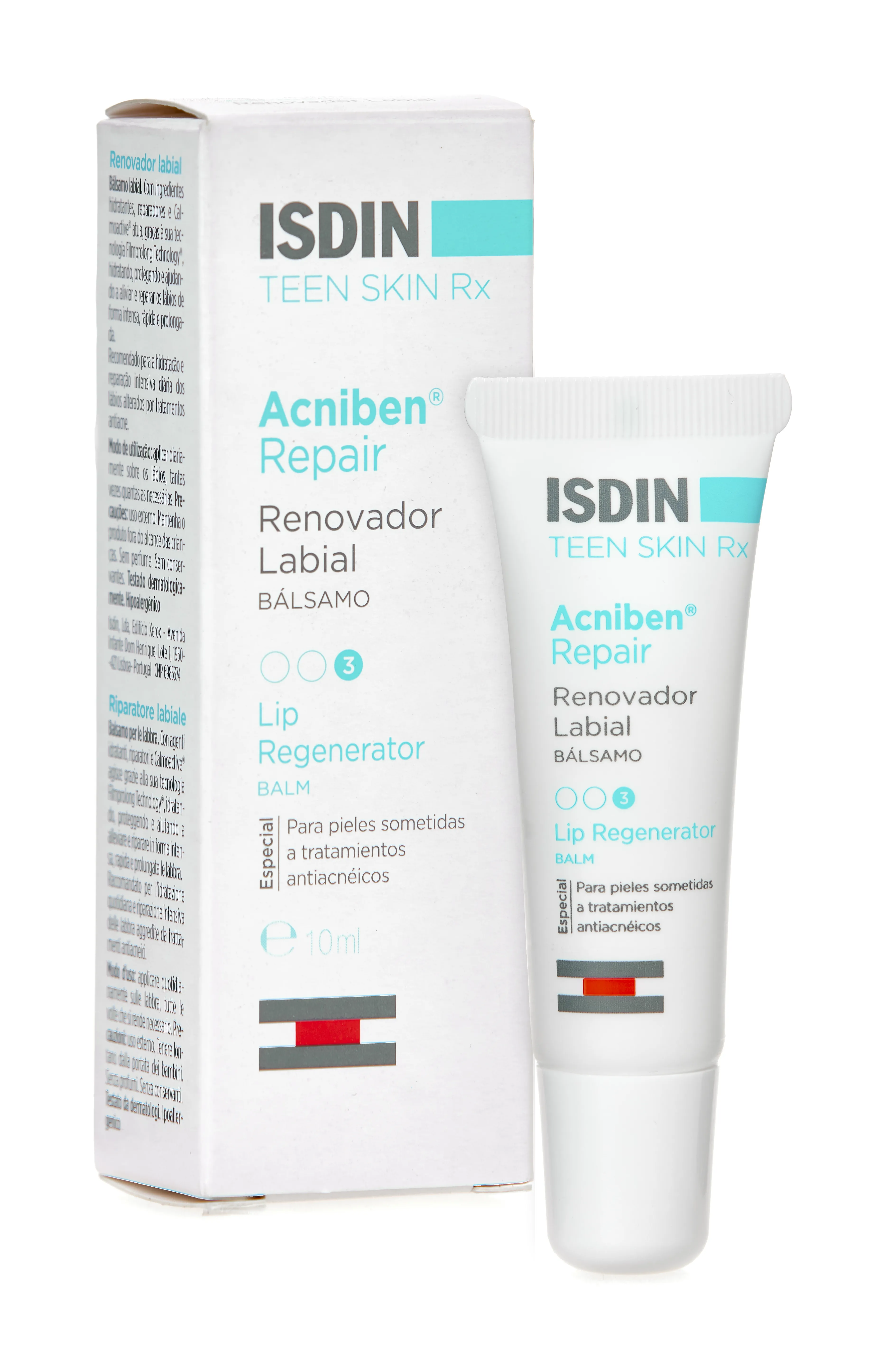 ISDIN atstatomasis lūpų balzamas ACNIBEN REPAIR, 10ml -  