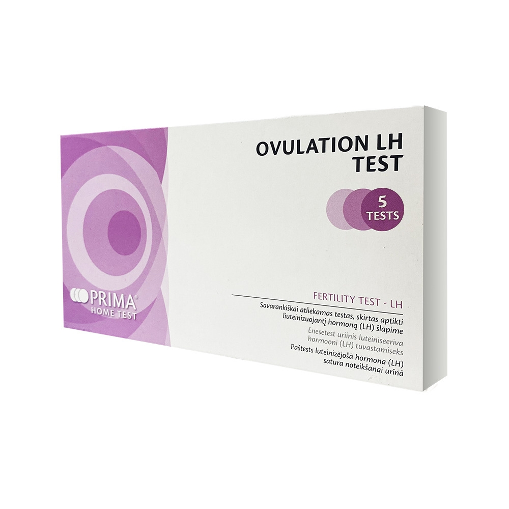 PRIMA® Testas liuteinizuojančiam hormonui (LH) aptikti šlapime, N5 -  