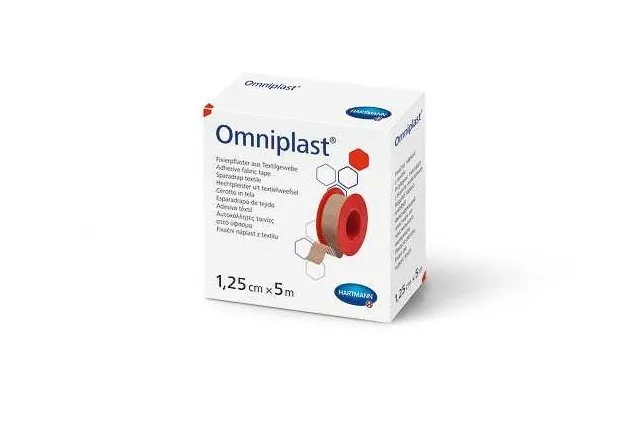 Omniplast pleistras, 1.25cm x 5m,  1vnt. -  
