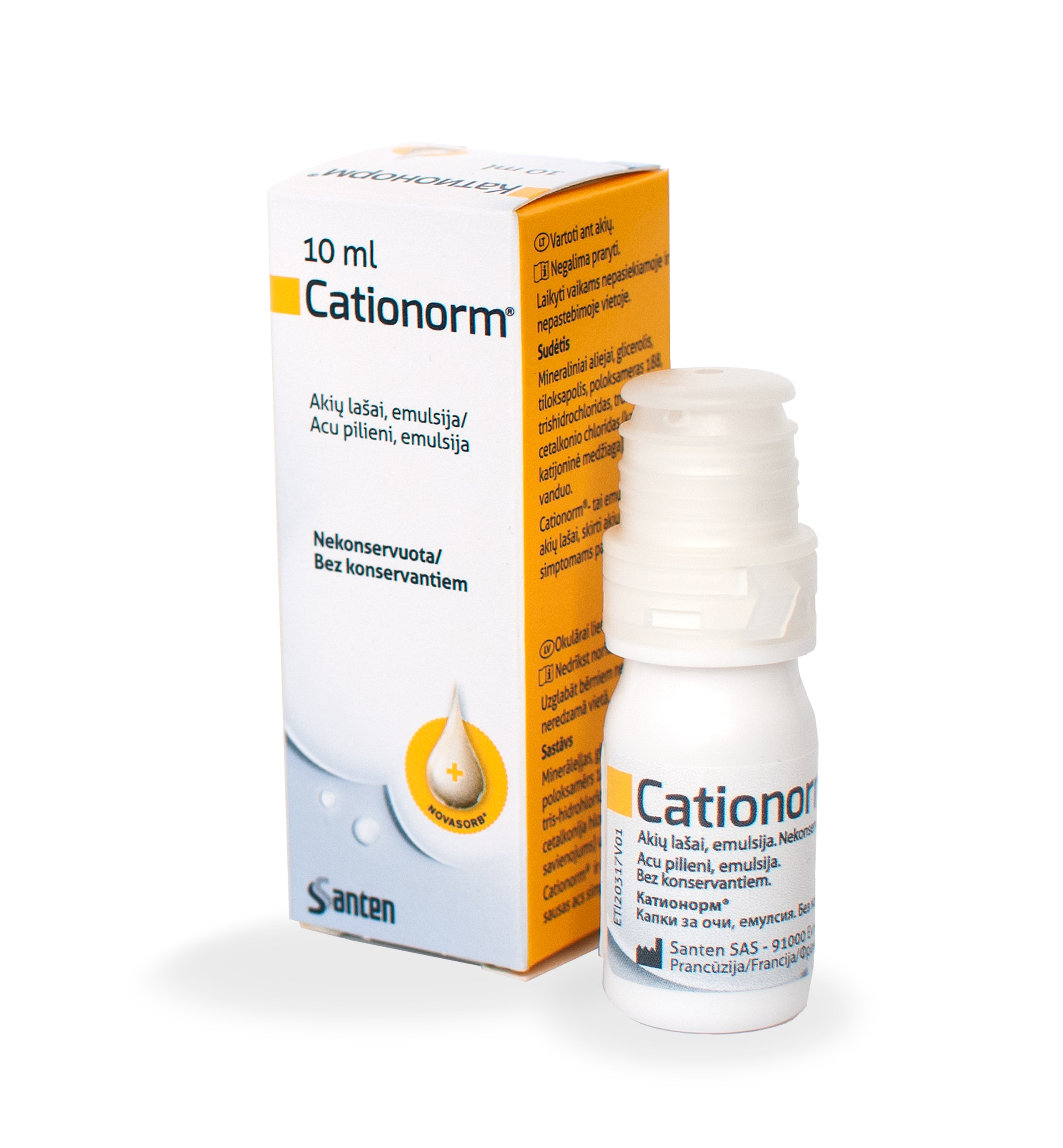 Cationorm Multi akių lašai 10ml N1 -  
