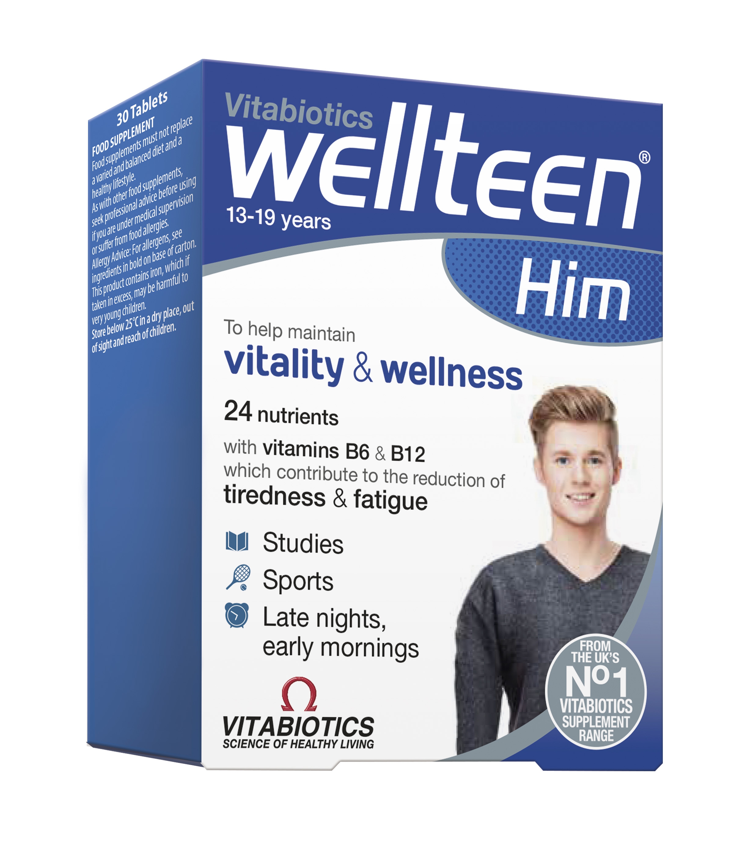 WELLTEEN HIM, 30 tablečių -  