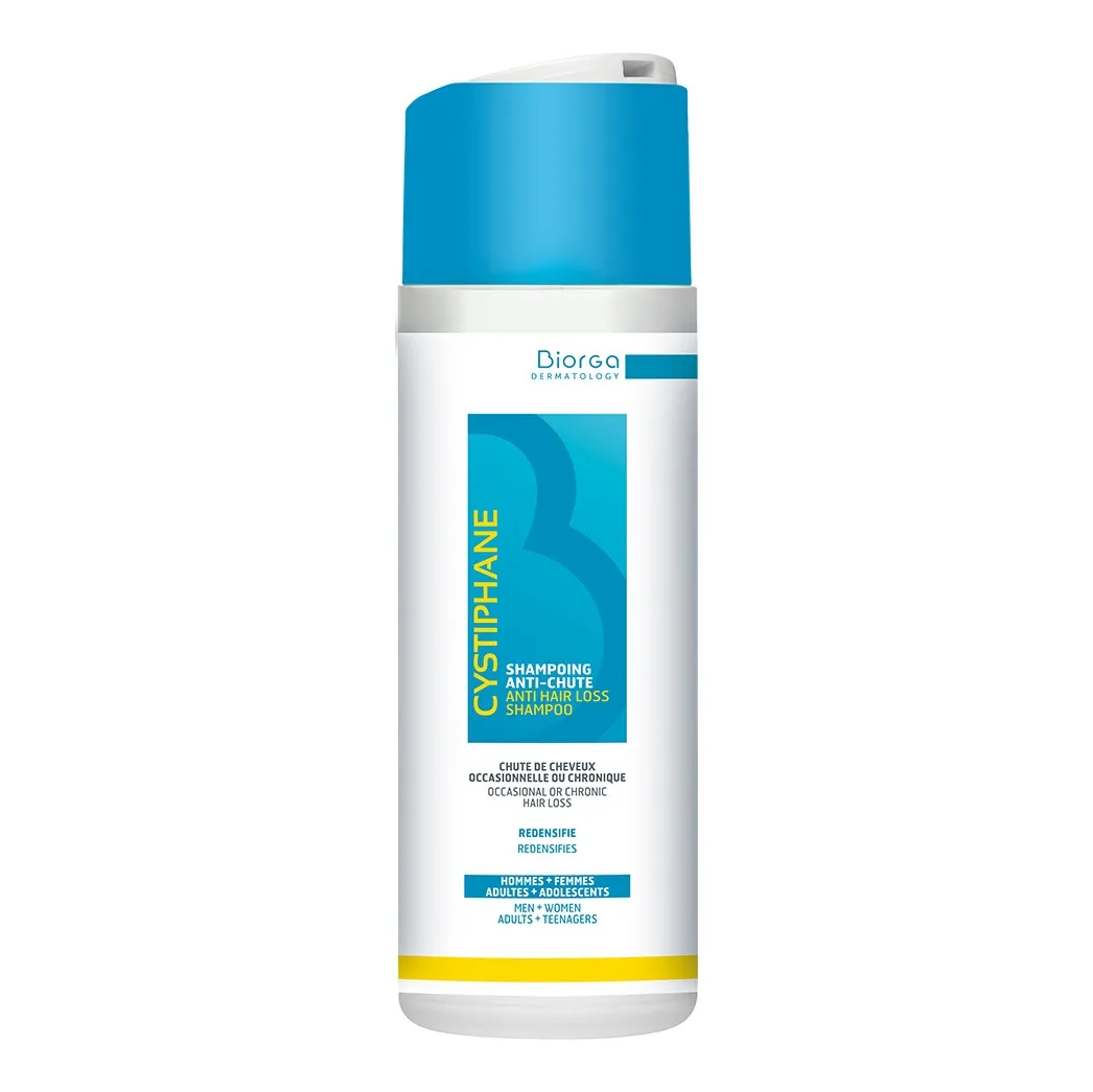 BIORGA šampūnas nuo plaukų slinkimo CYSTIPHANE B6, 200ml -  
