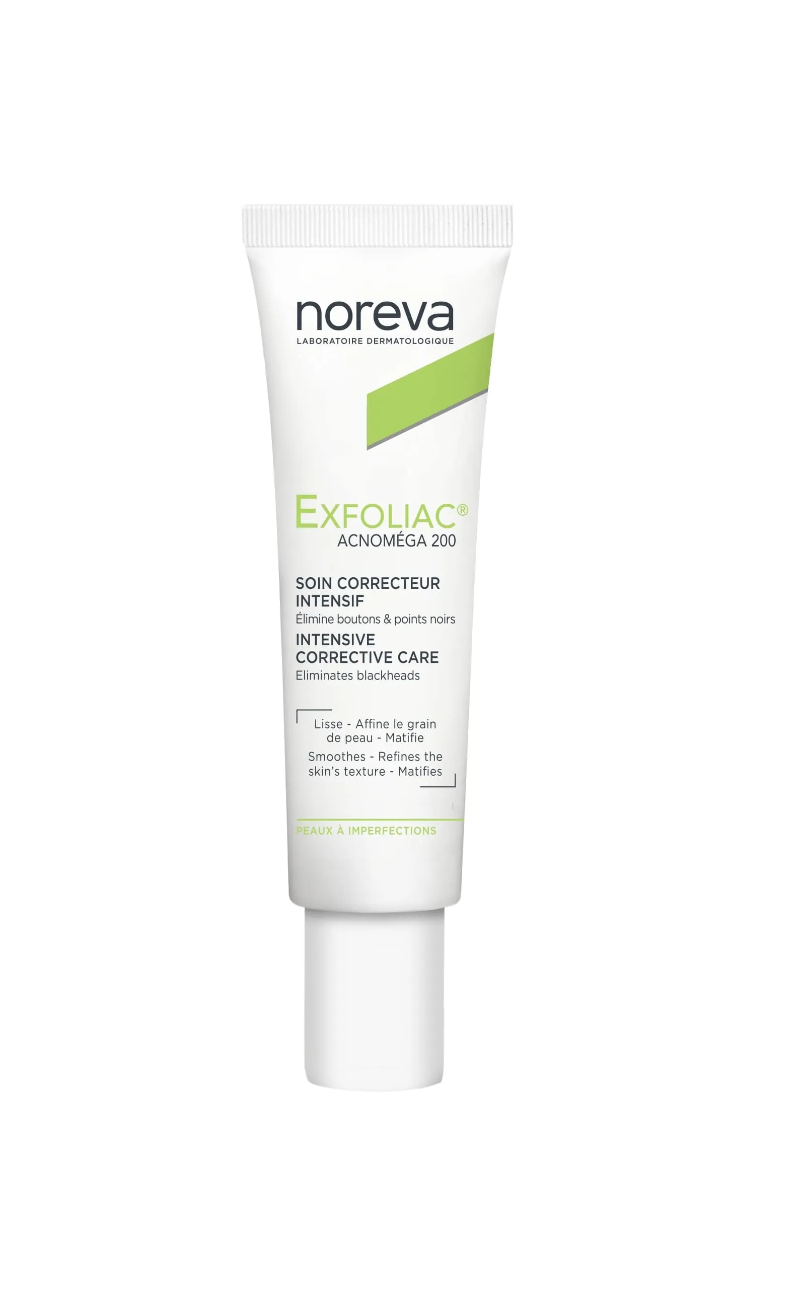 NOREVA inkštirais užterštos odos kremas ACNOMEGA 200 EXFOLIAC, 30ml -  