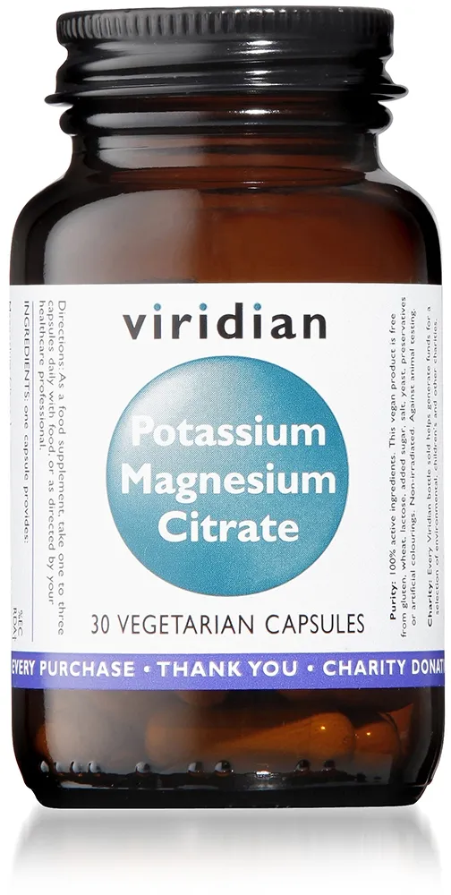 VIRIDIAN POTASSIUM MAGNESIUM CITRATE, N30 -  