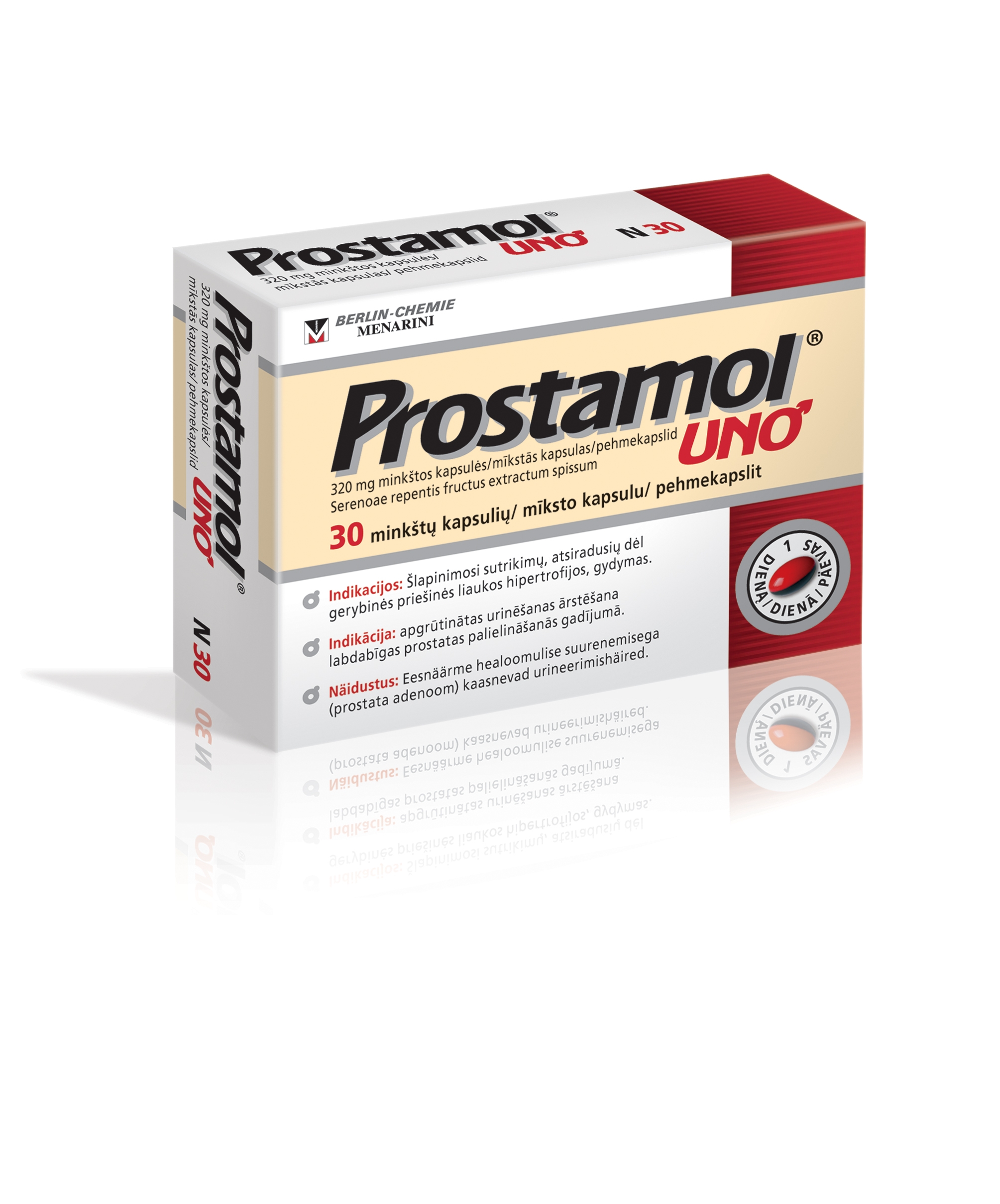 Prostamol Uno caps. N30 -  