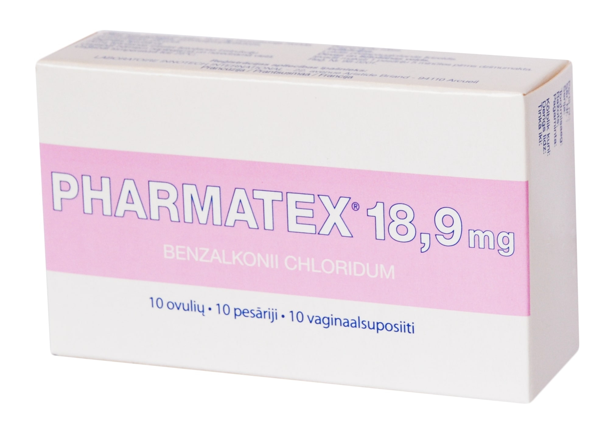 Pharmatex 18.9mg ovulės N10 -  