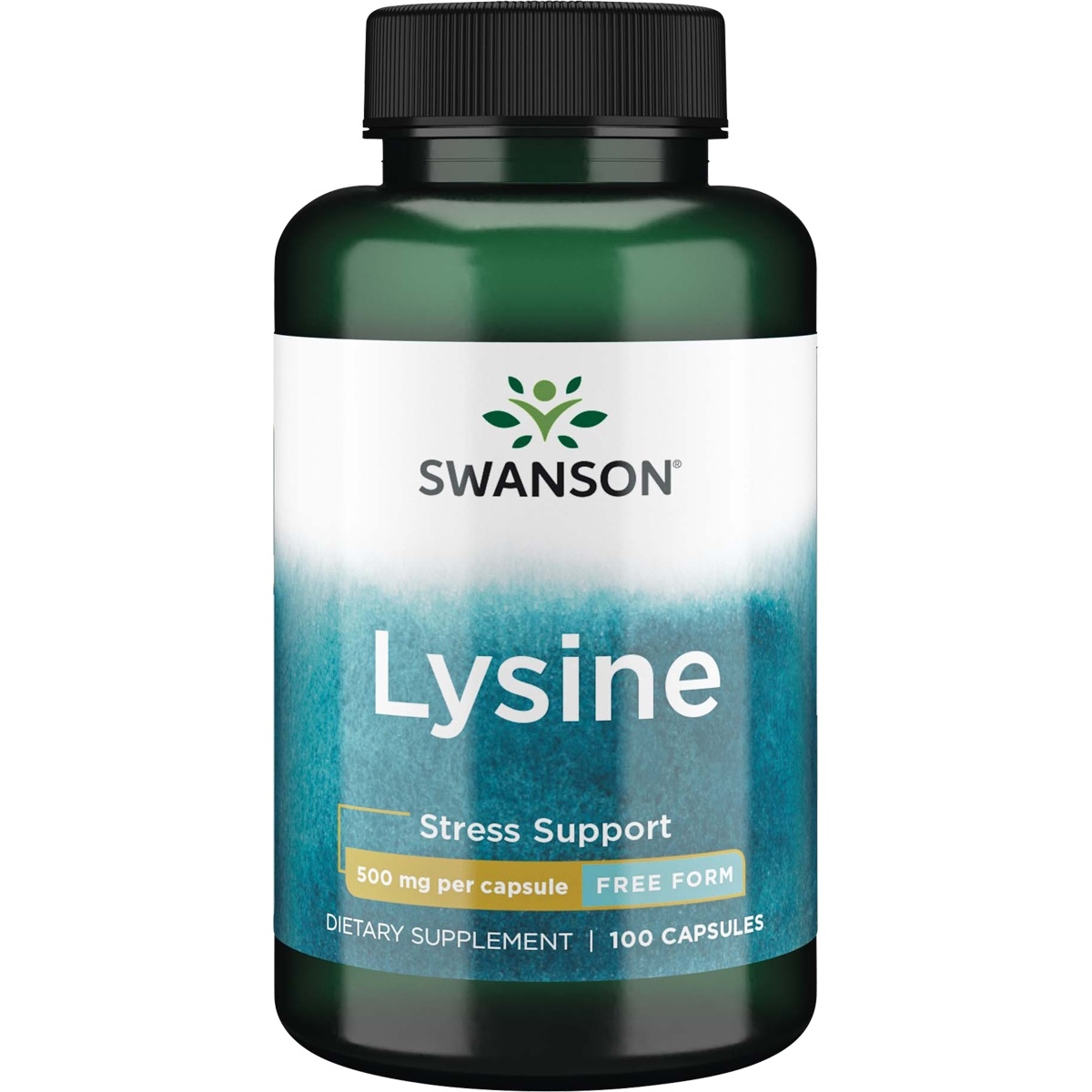 SWANSON L-Lizinas 500mg kapsulės N100 -  
