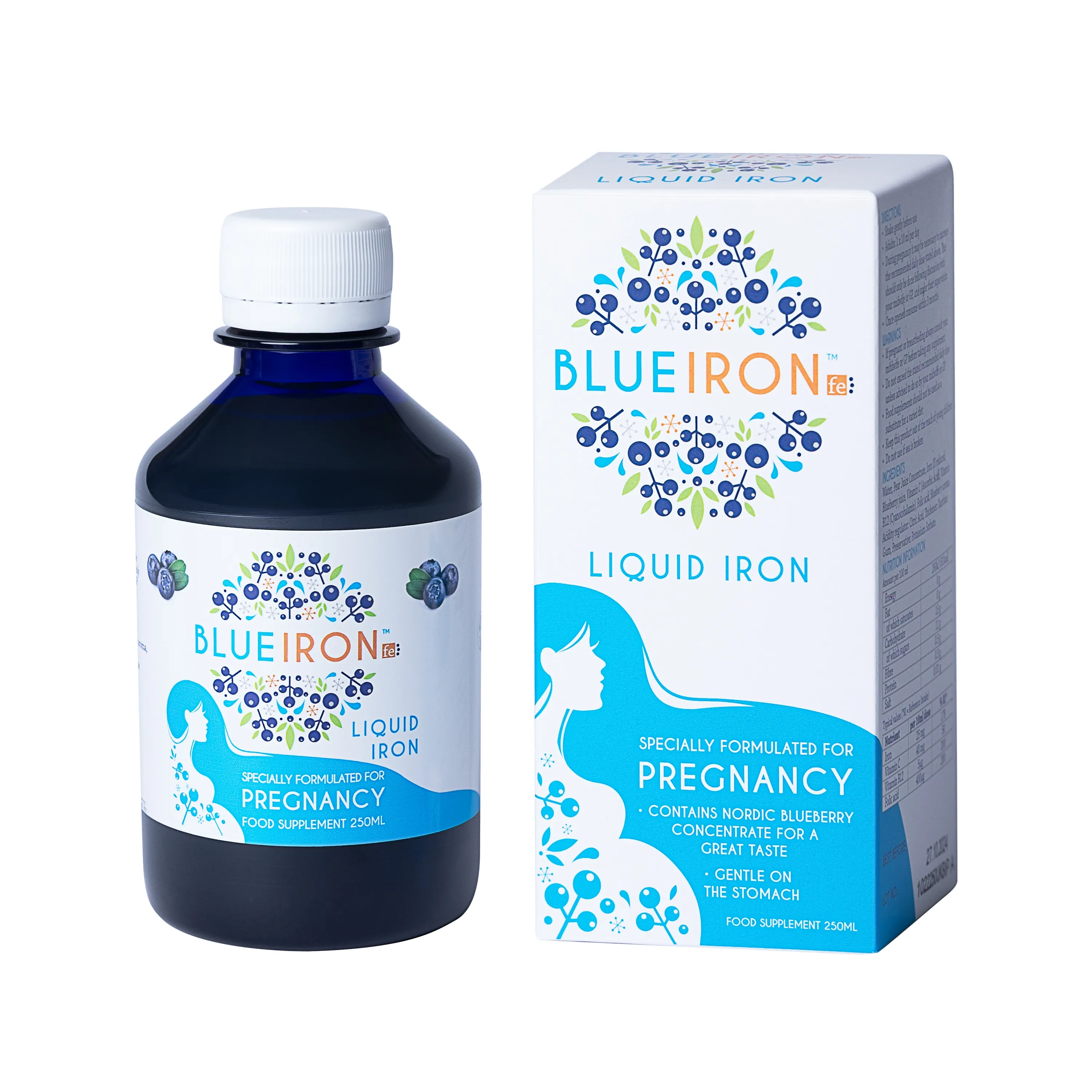 BLUEIRON Pregnancy skystoji geležis 25 mg, 250 ml -  