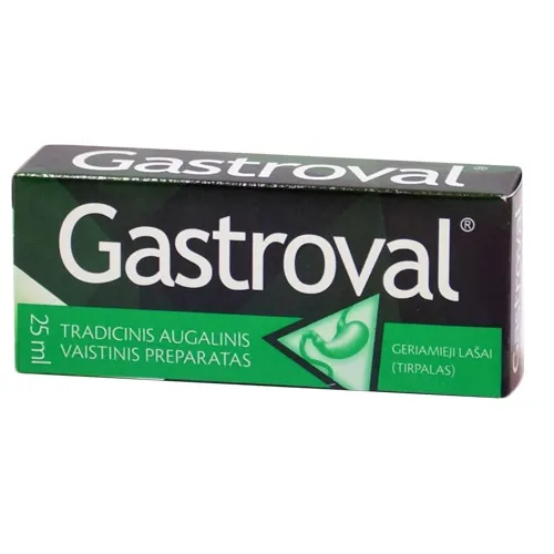 Gastroval geriamieji lašai (tirpalas) 25ml -  