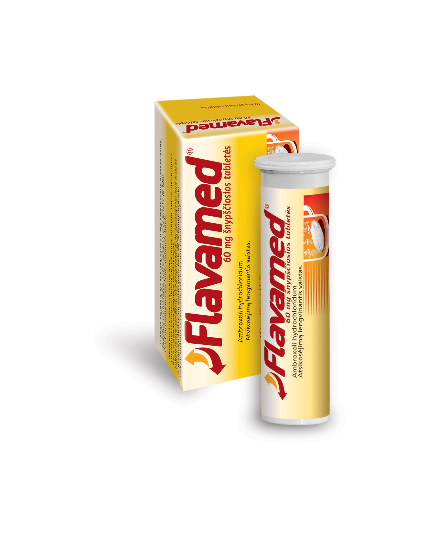 Flavamed 60mg šnypš.tab. N10 -  