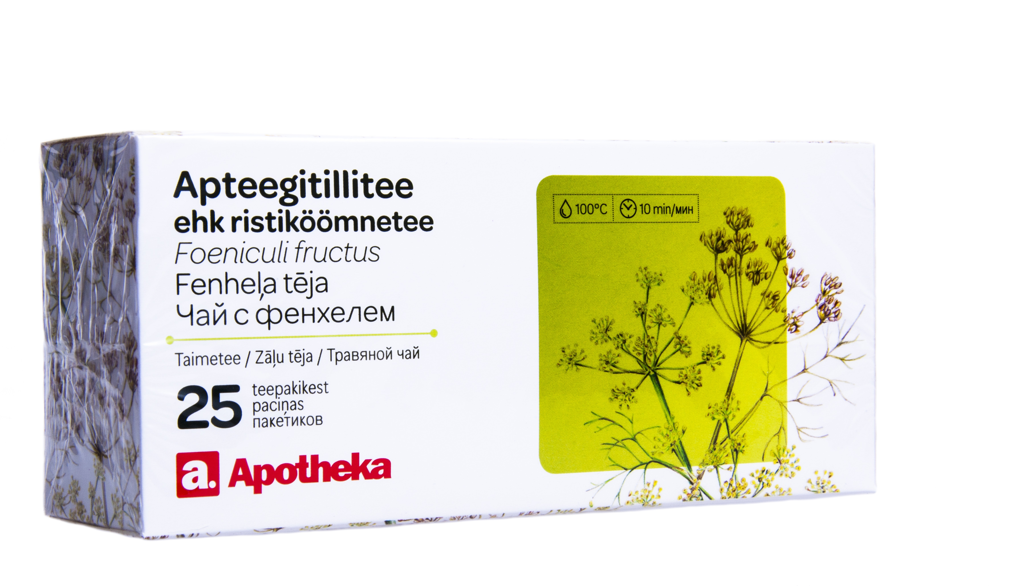 APOTHEKA vaistažolių arbata SALDŽIŲJŲ PANKOLIŲ, 1.5g x N25 -  2