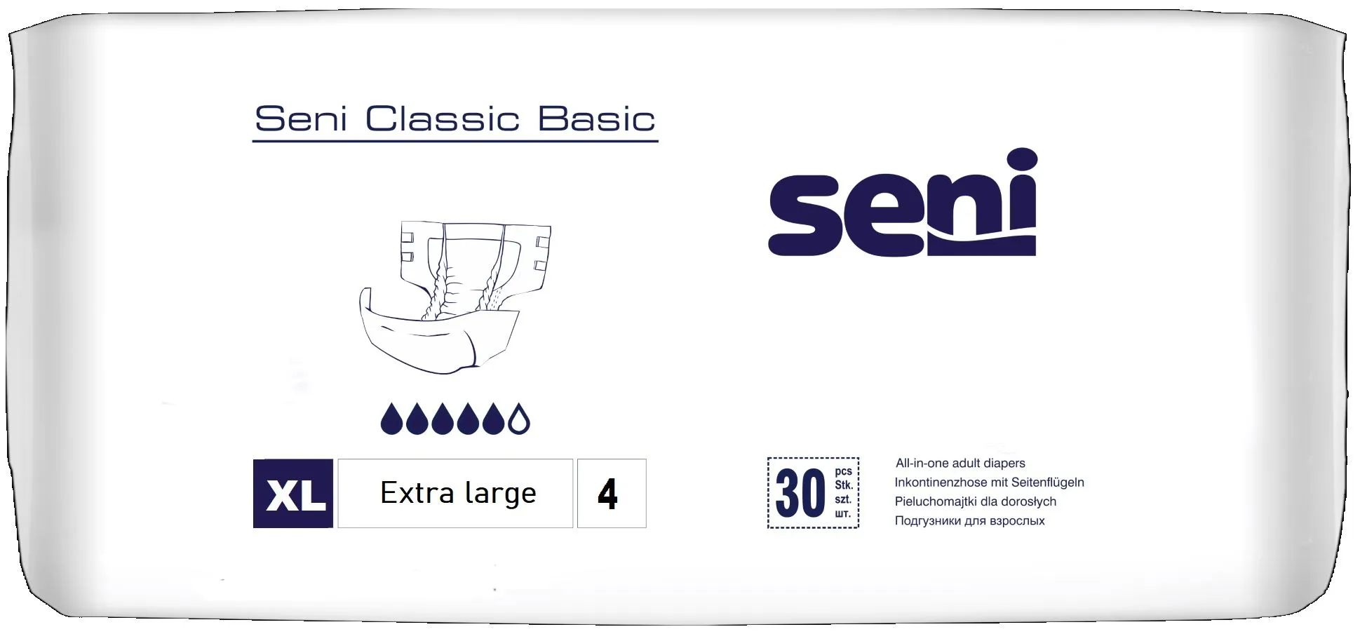 SENI Classic Basic XL sausk.suaug. N30 -  2