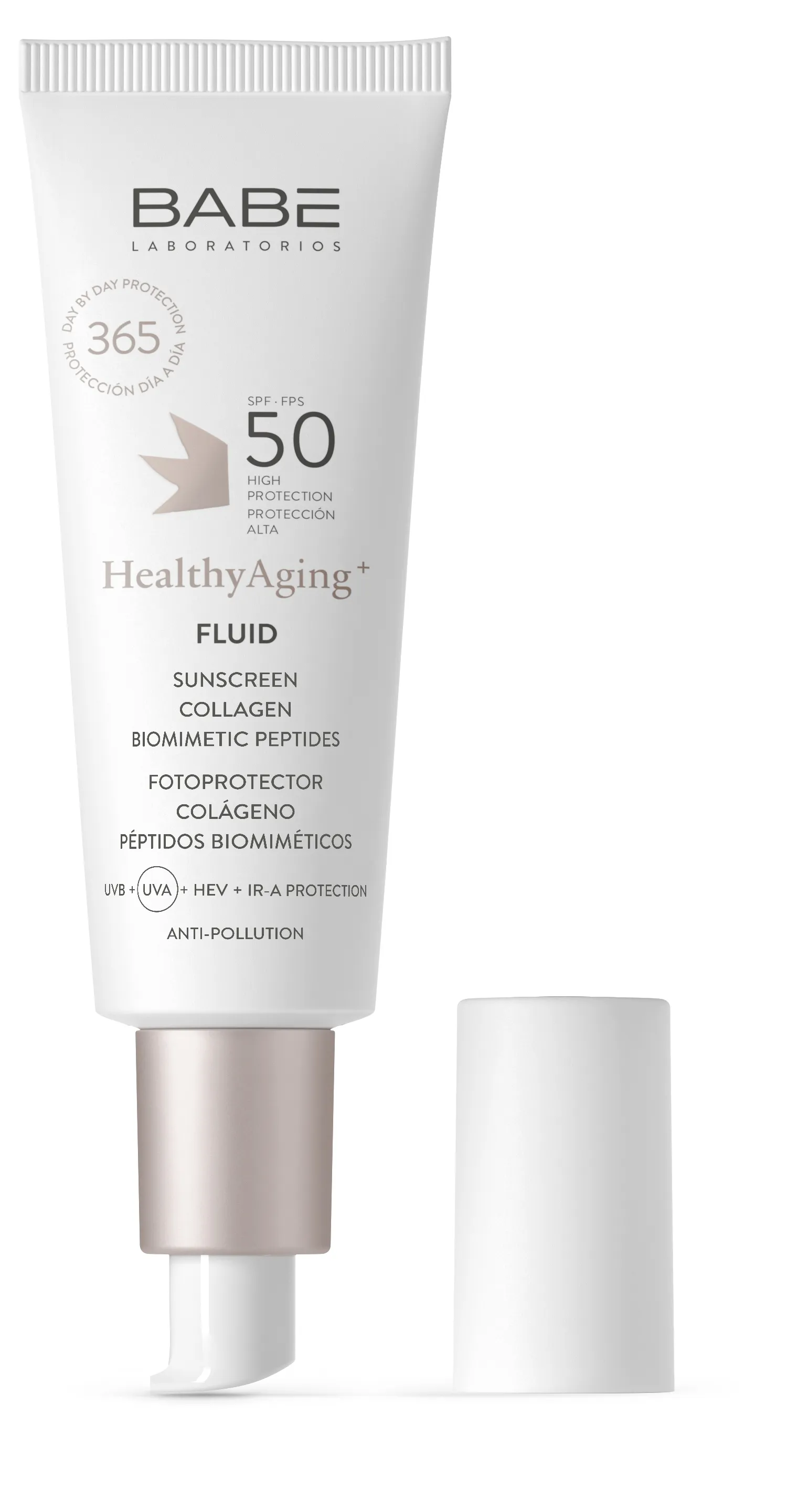 BABÉ apsauginė veido emulsija HEALTHY AGING+ SPF50, 40ml -  1