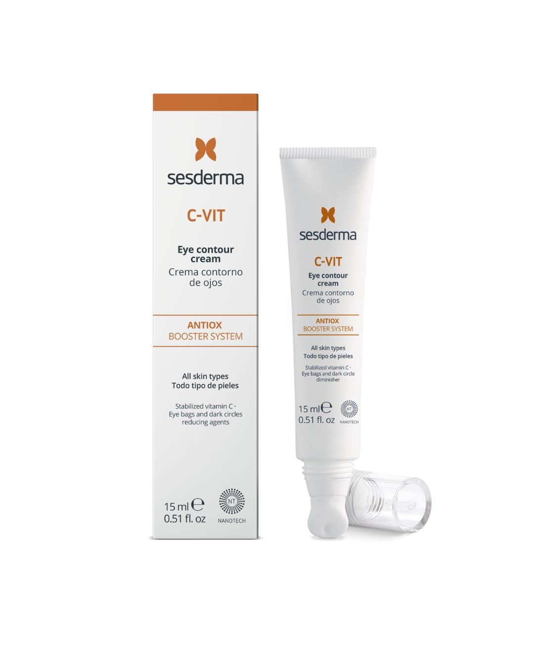 SESDERMA paakių kontūro kremas C-VIT, 15ml -  