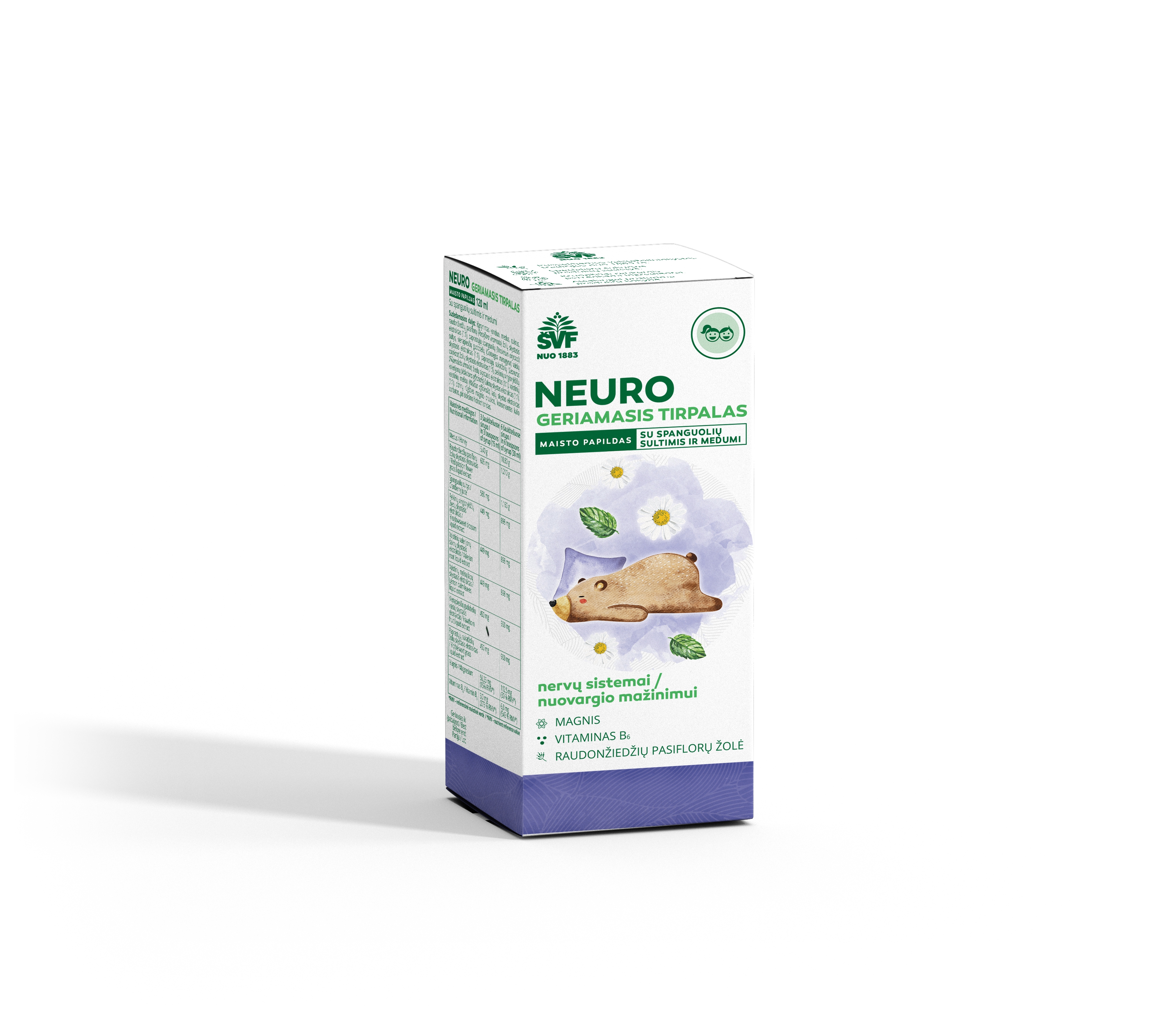 ŠVF geriamasis tirplas NEURO, 120ml -  