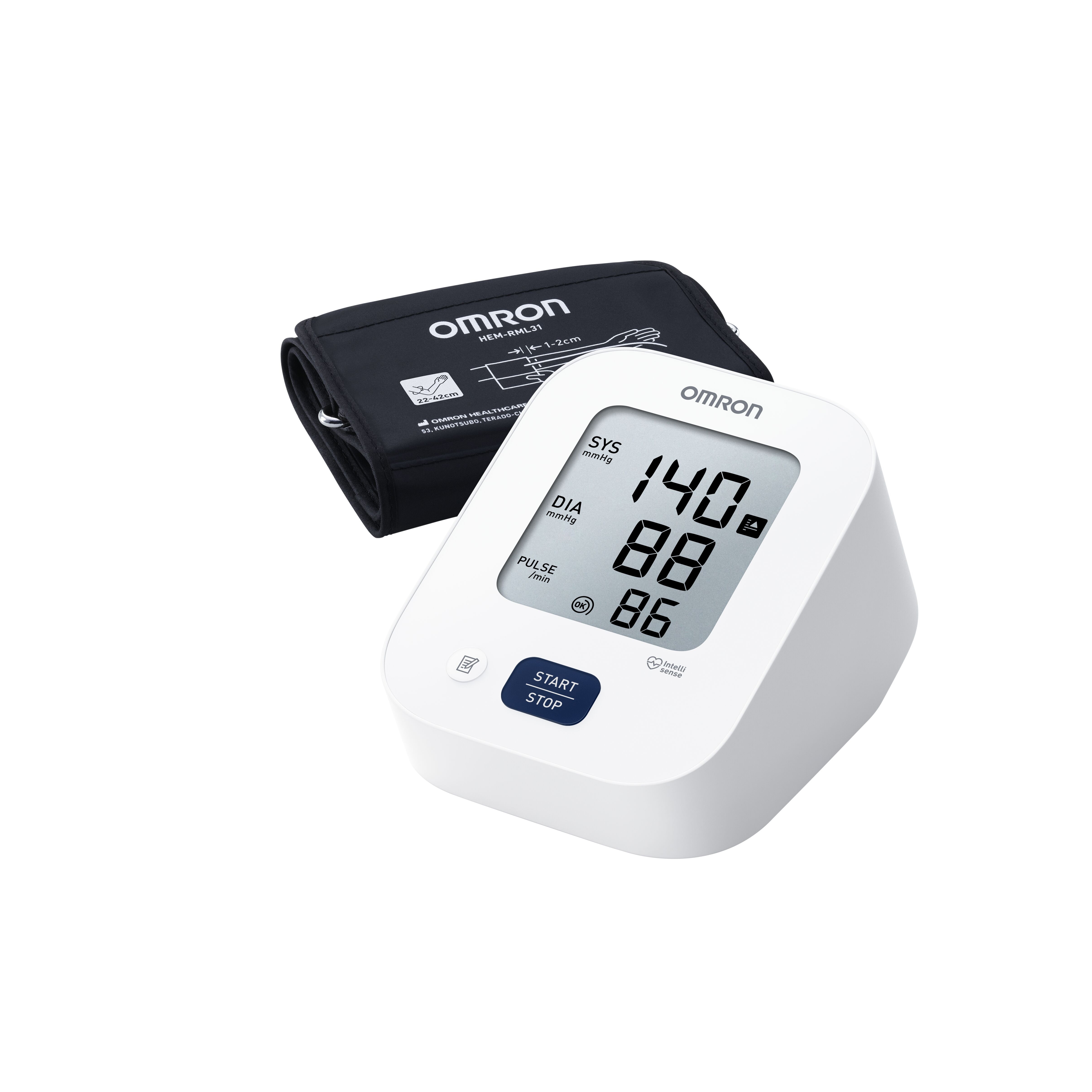 OMRON M2+ automatinis žastinis kraujospūdžio matuoklis -  