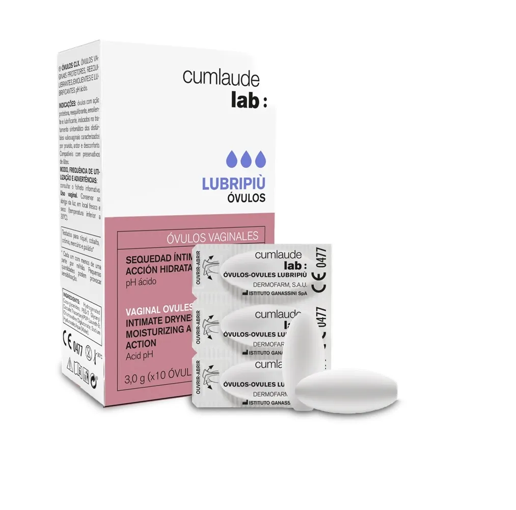 CUMLAUDE LAB makšties ovulės LUBRIPIU, N10 -  