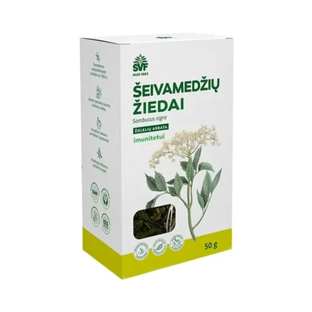 ŠVF arbata ŠEIVAMEDŽIO ŽIEDAI, 50g -  