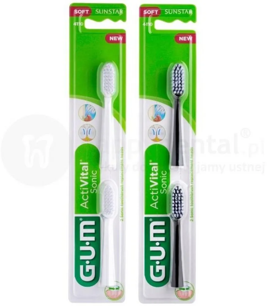 G.U.M. keičiamos galvutės ACTIVICAL SONIC POWER, N2 -  