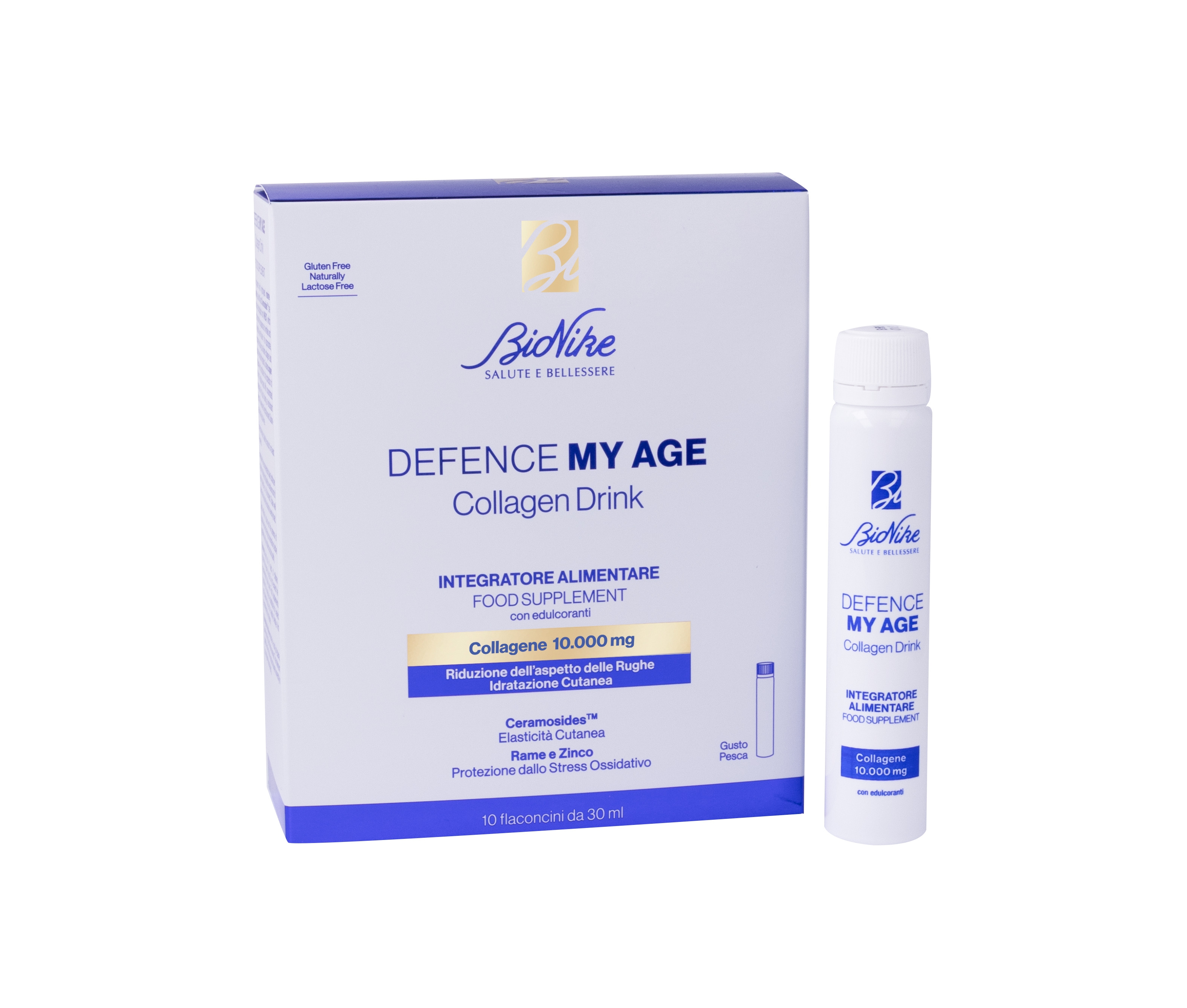 BIONIKE DEFENCE MY AGE Kolagenas 10000 mg skystas, 10 buteliukų -  