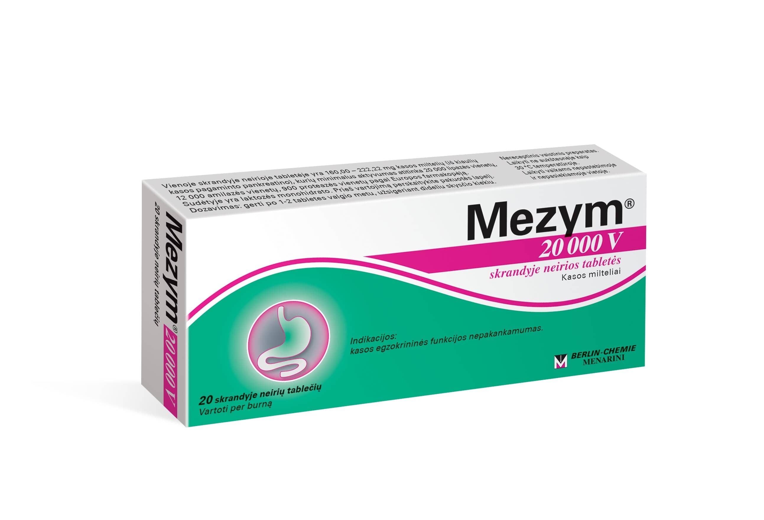 Mezym 20`000 tab. N20 -  
