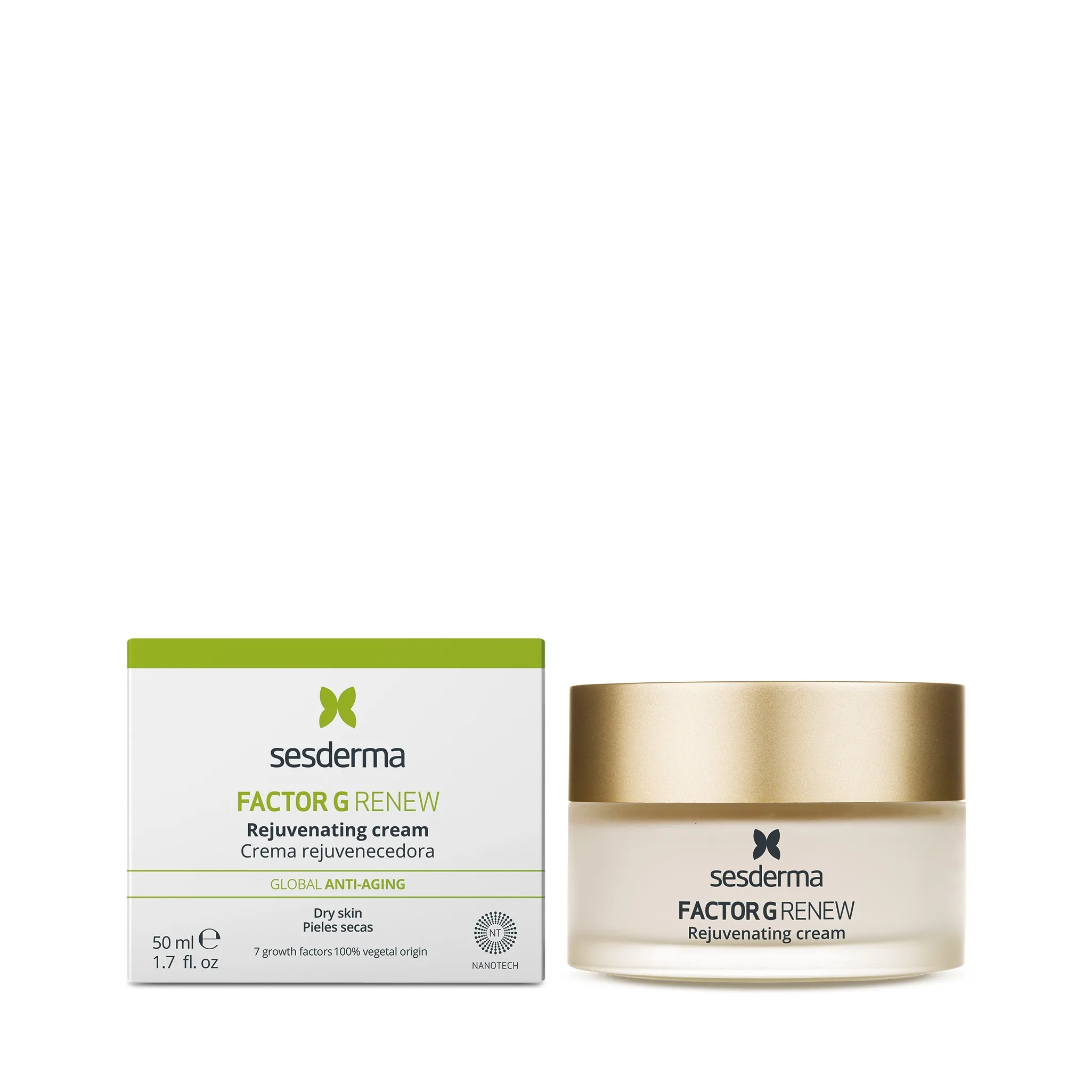 SESDERMA regeneruojamasis kremas FACTOR G, 50ml -  