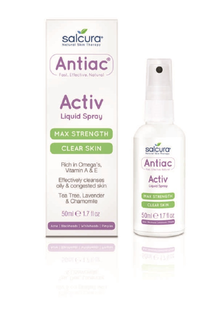 SALCURA priemonė į aknę linkusiai odai ANTIAC ACTIV, 50ml -  