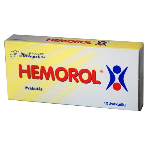 Hemorol žvakutės N12 -  