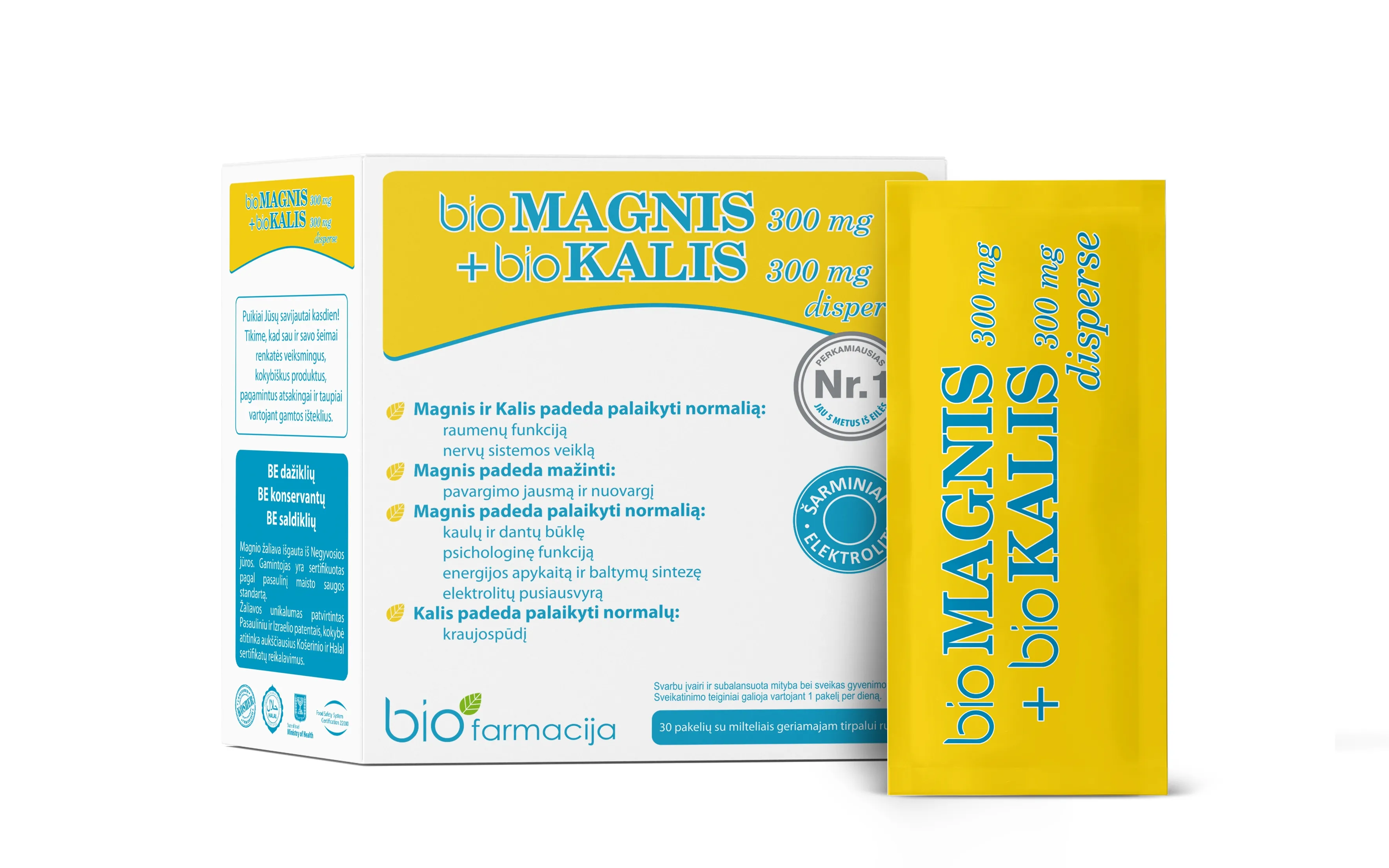 bioMagnis 300+bioKalis 300 mg -  