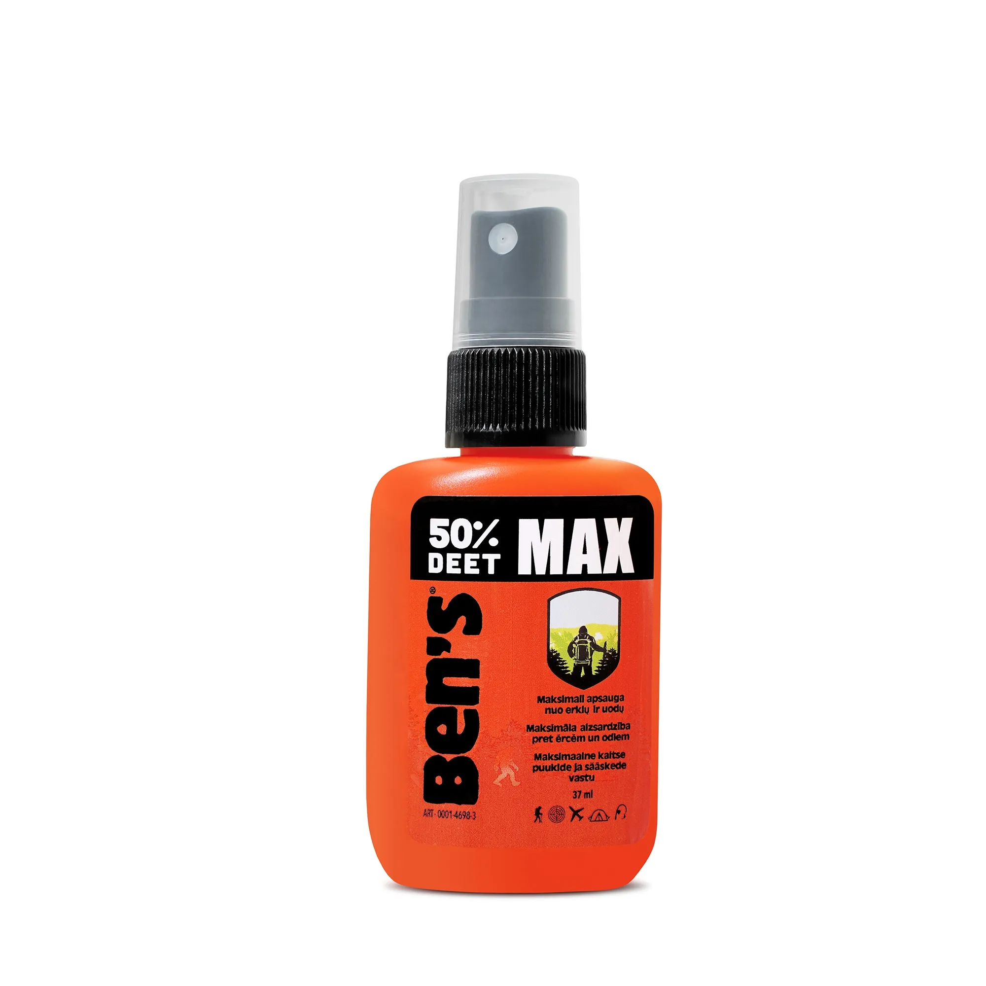BEN'S purškiklis vabzdžiams atbaidyti MAX, 37ml -  