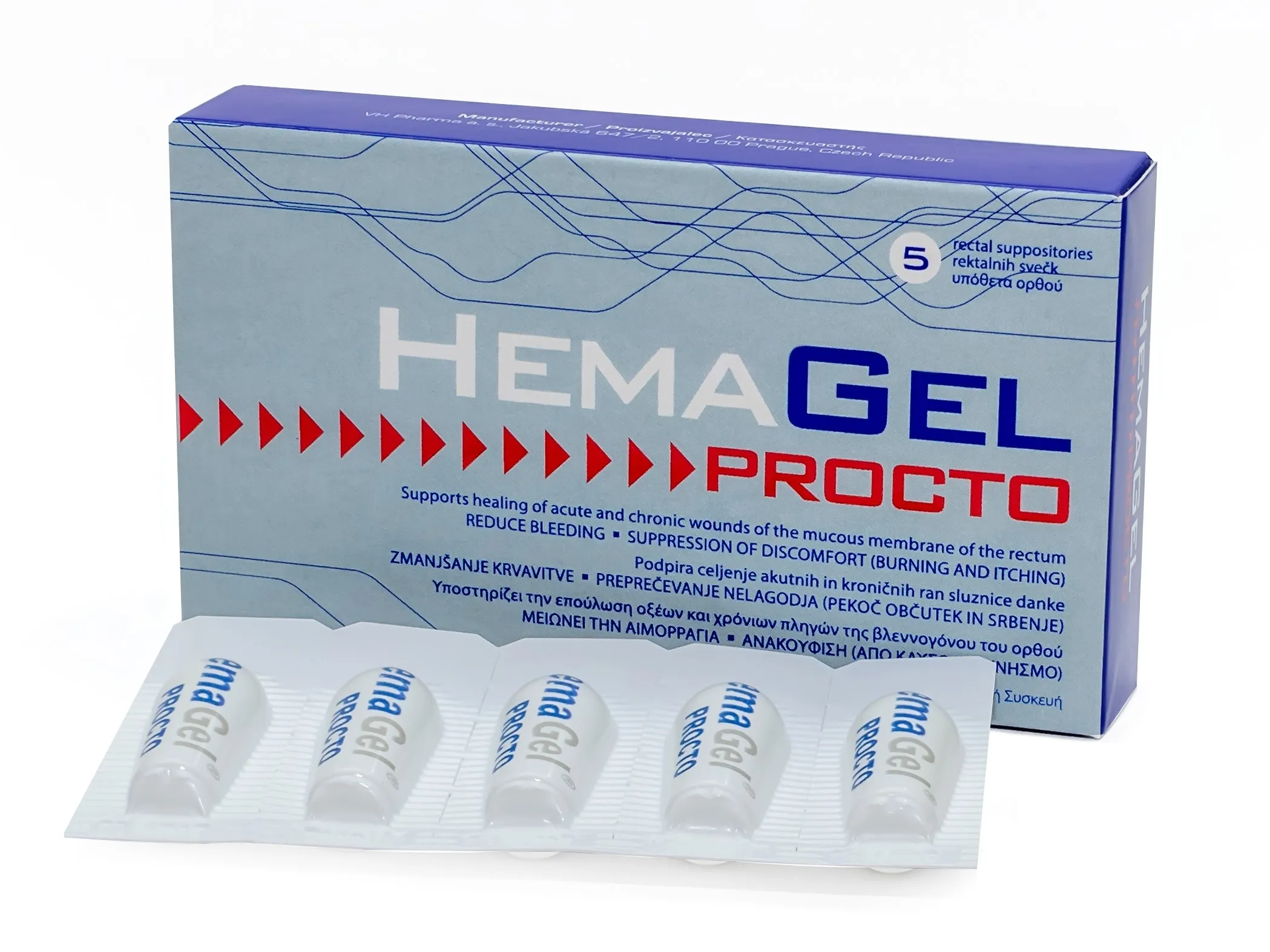 HemaGel Procto žvakutės N5 -  