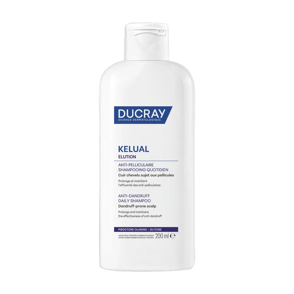 DUCRAY apsauginis, atstatomasis ir palaikomasis šampūnas ELUTION, 200 -  