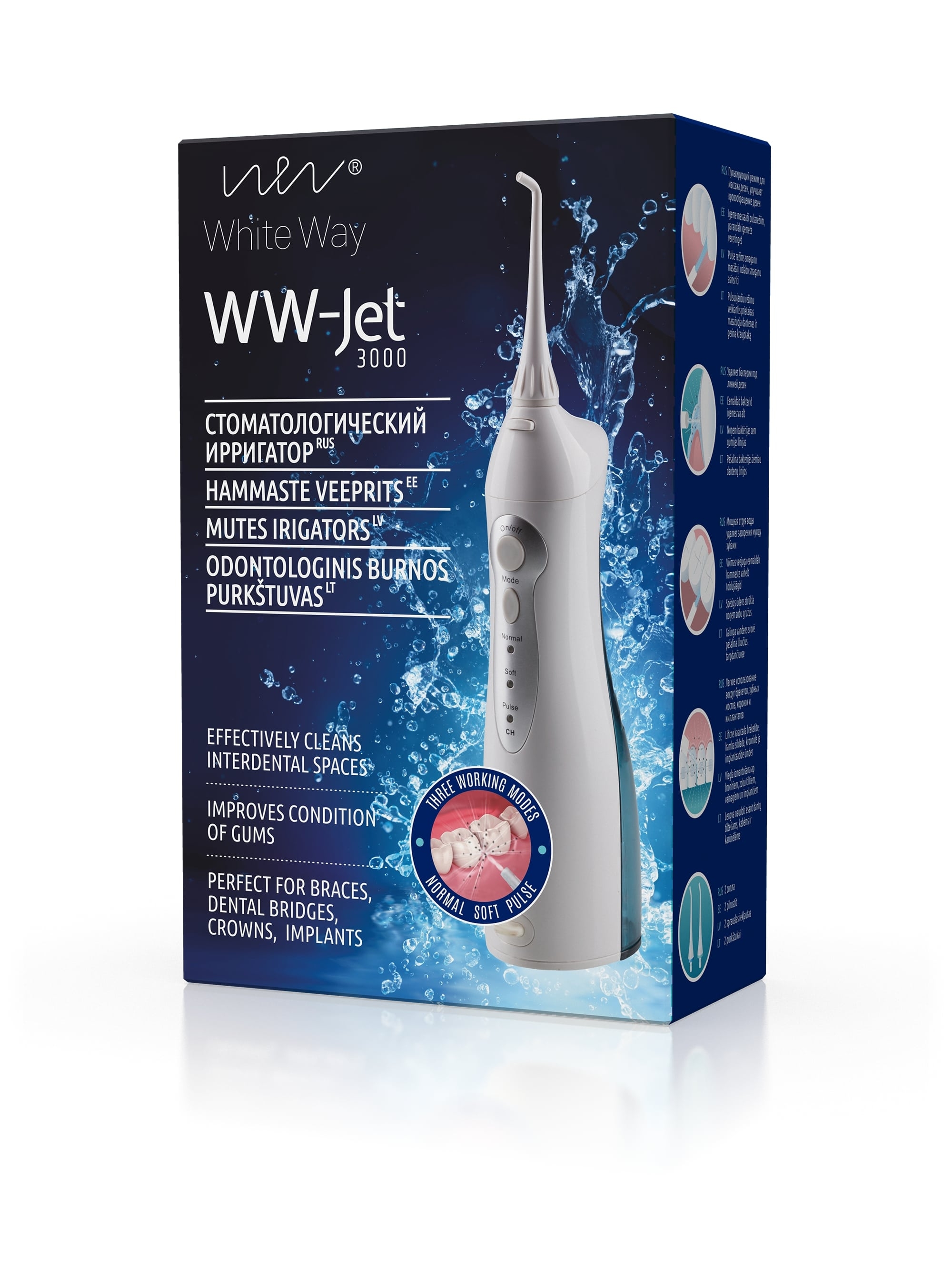 DIAGNOSIS tarpdančių ir dantenų purkštuvas irigatorius WW-JET 3000, N1 -  